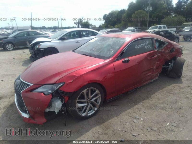 2020 Lexus RC (VIN JTHAA5BC8L5010643) — фото 2 из 11