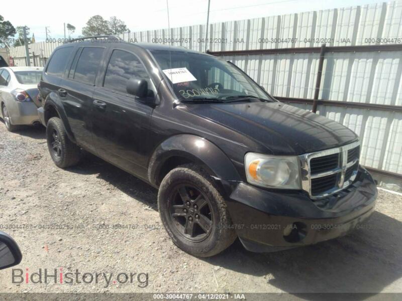 2007 Dodge DURANGO SLT (VIN 1D8HD48P67F507820) — фото 1 из 11, IAAI, повреждение: передняя часть