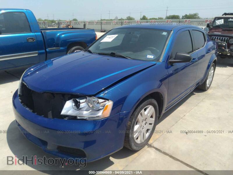 2012 Dodge AVENGER (VIN 1C3CDZAB0CN194188) — фото 2 из 12