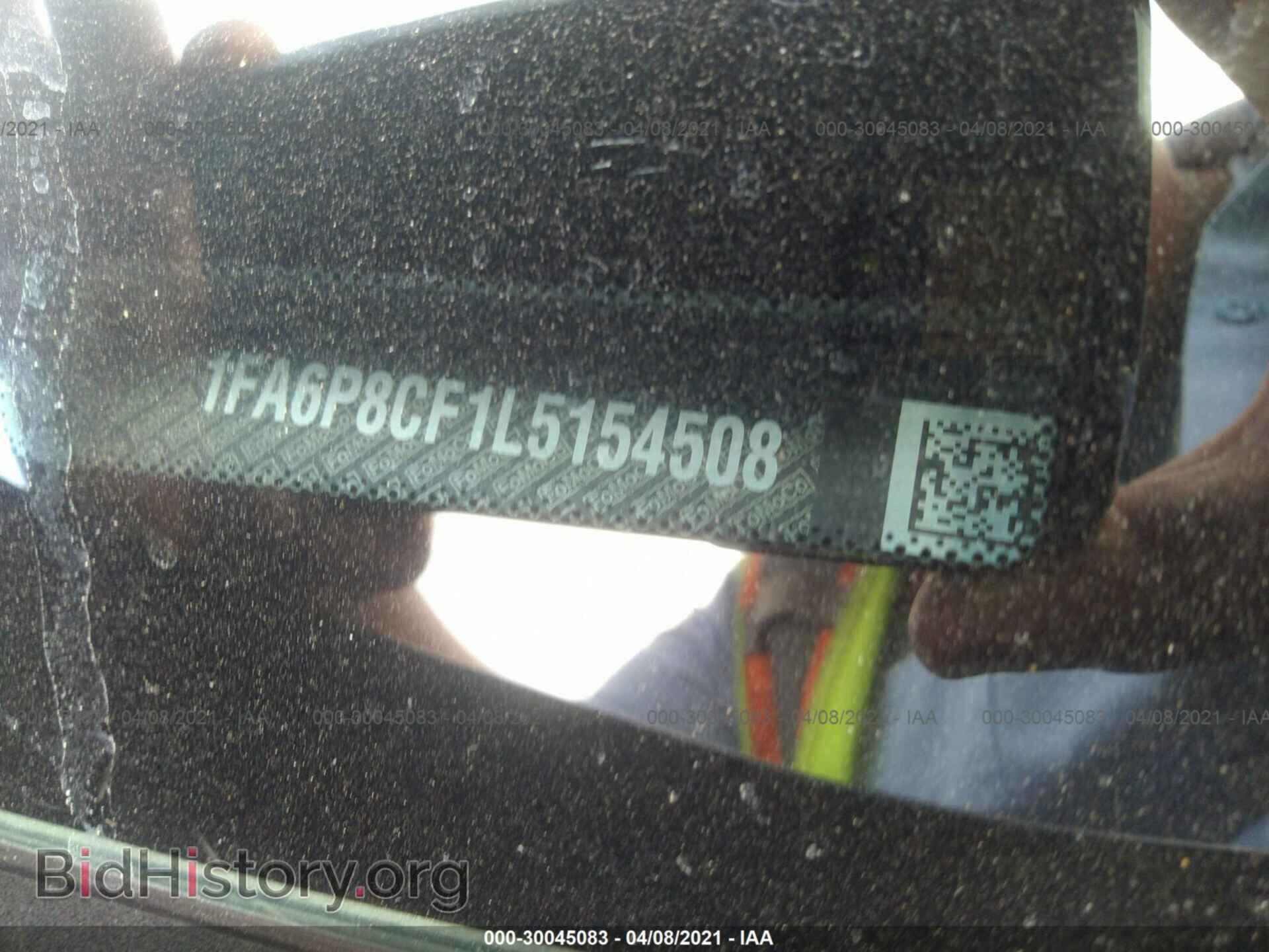 2020 FORD MUSTANG - VIN: 1FA6P8CF1L5154508 - Фото 9