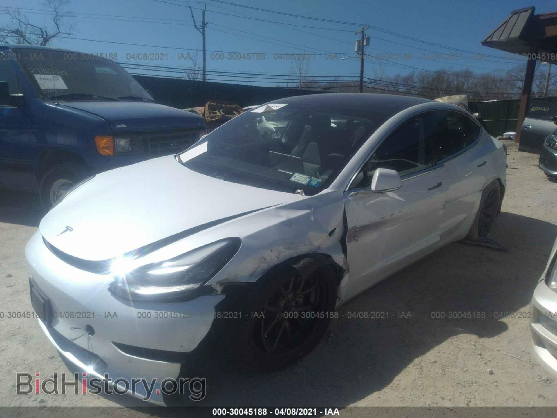 2020 TESLA MODEL 3 - VIN: 5YJ3E1EA4LF785280 - Фото 2