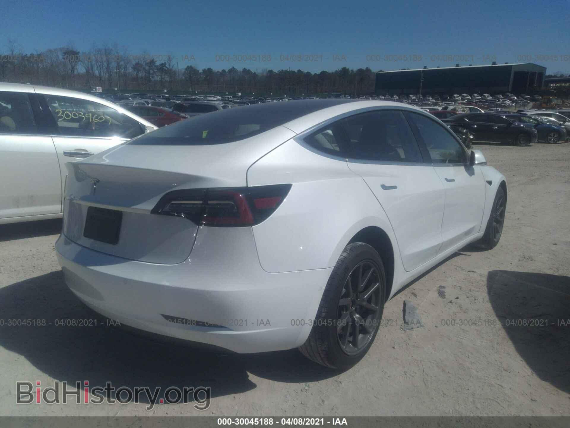2020 TESLA MODEL 3 - VIN: 5YJ3E1EA4LF785280 - Фото 4