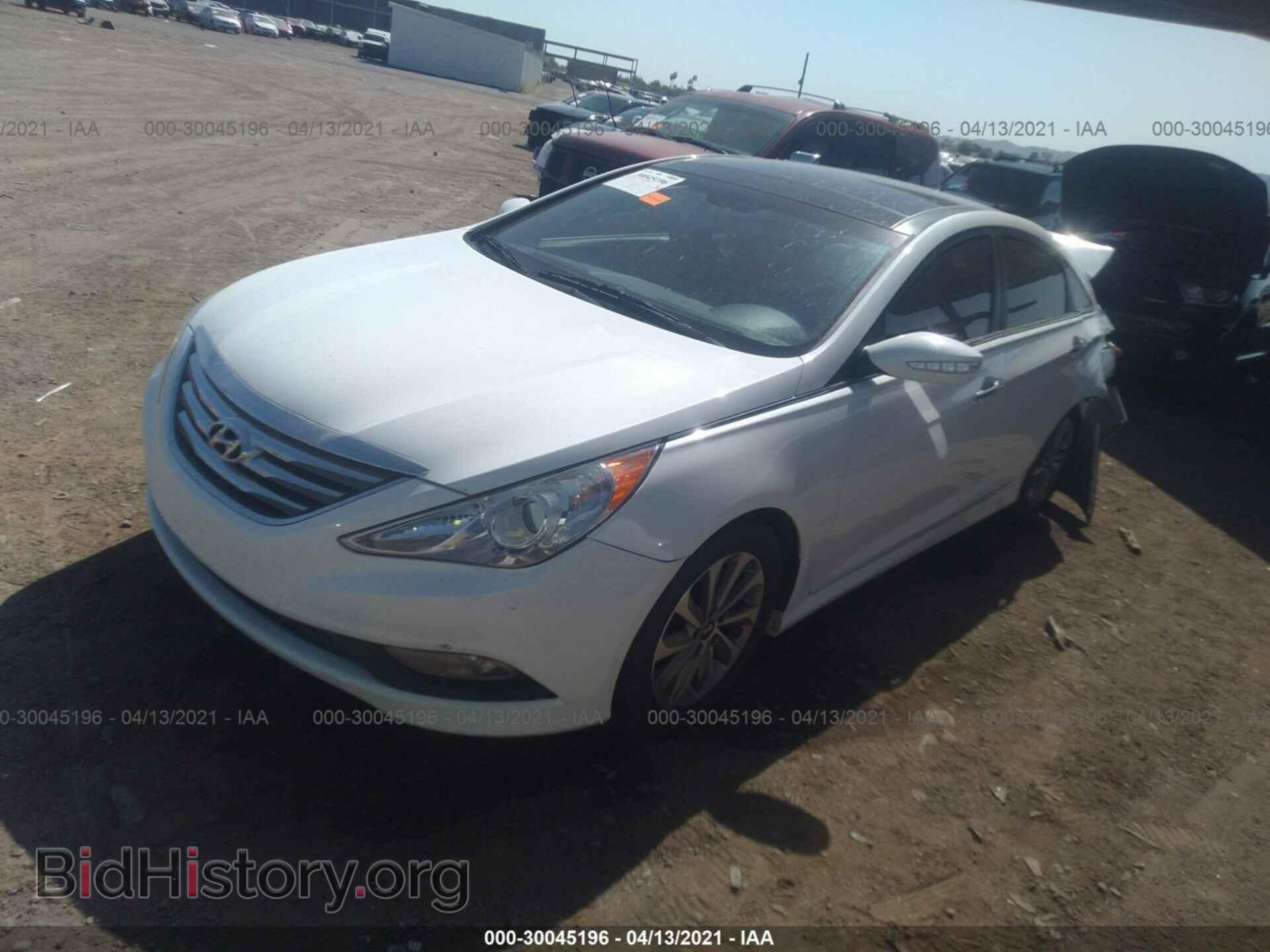 2014 HYUNDAI SONATA - VIN: 5NPEC4AC2EH838912 - Фото 2