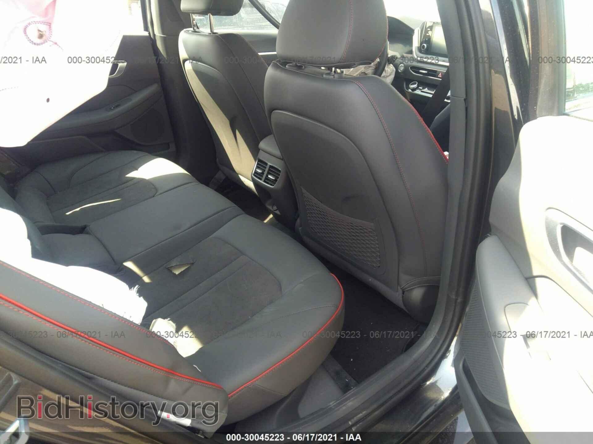 2021 HYUNDAI SONATA - VIN: 5NPEJ4J20MH062890 - Фото 8
