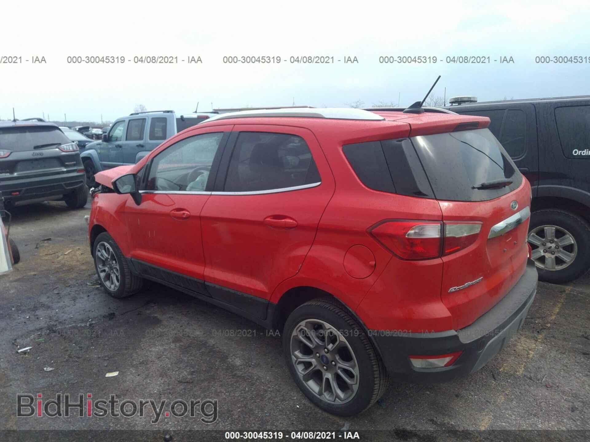 2019 FORD ECOSPORT - VIN: MAJ6S3KL6KC296534 - Фото 3