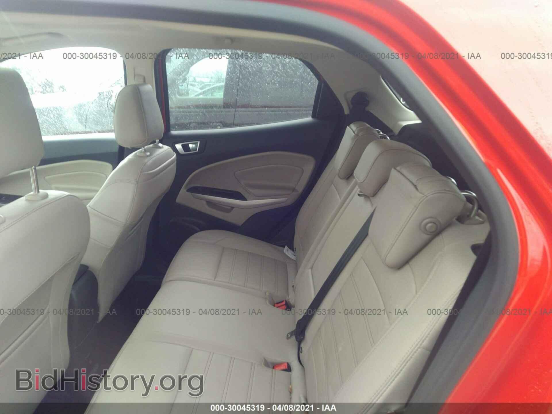 2019 FORD ECOSPORT - VIN: MAJ6S3KL6KC296534 - Фото 8