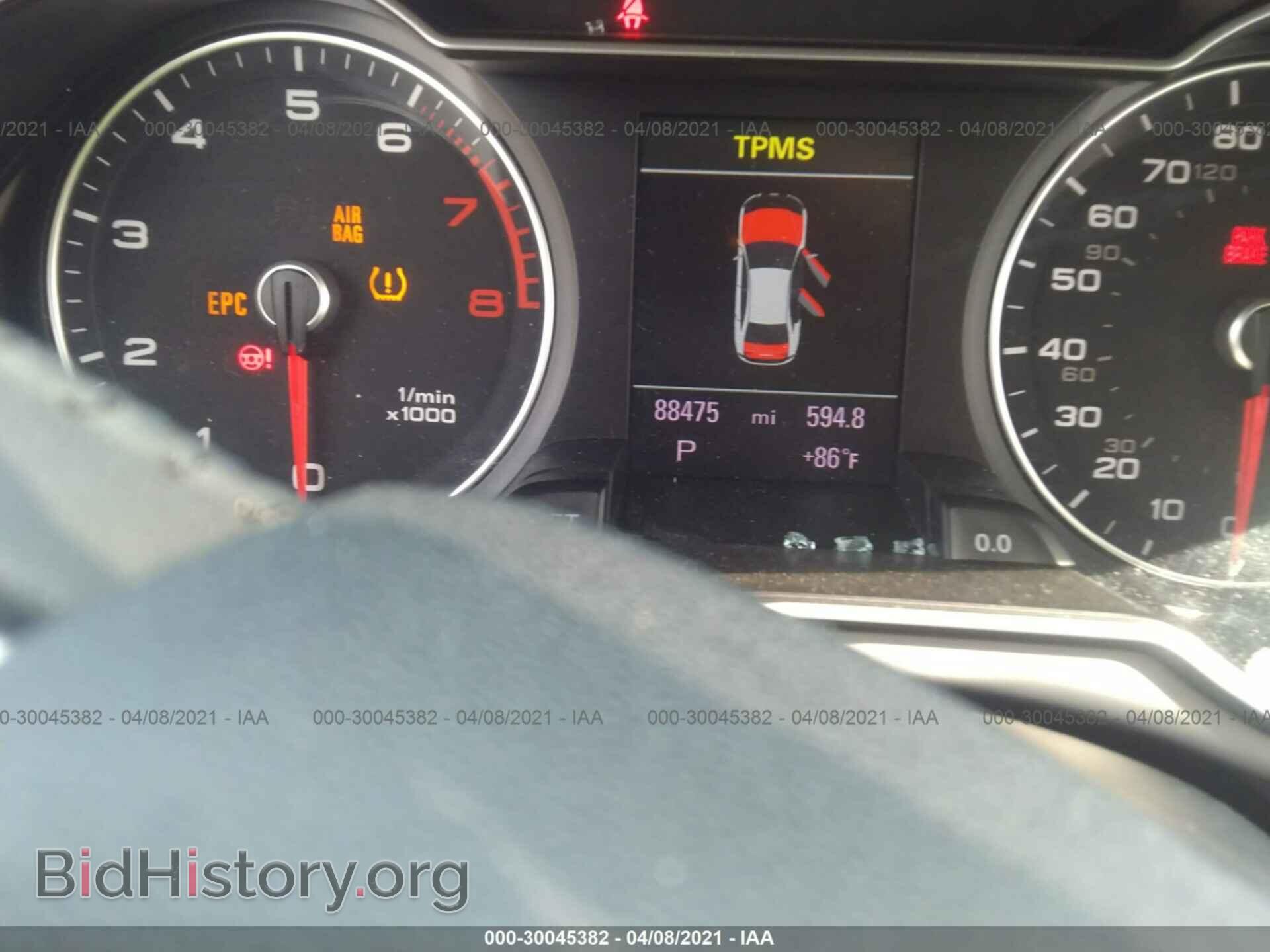 2013 AUDI A4 - VIN: WAUFFAFL4DN006678 - Фото 7