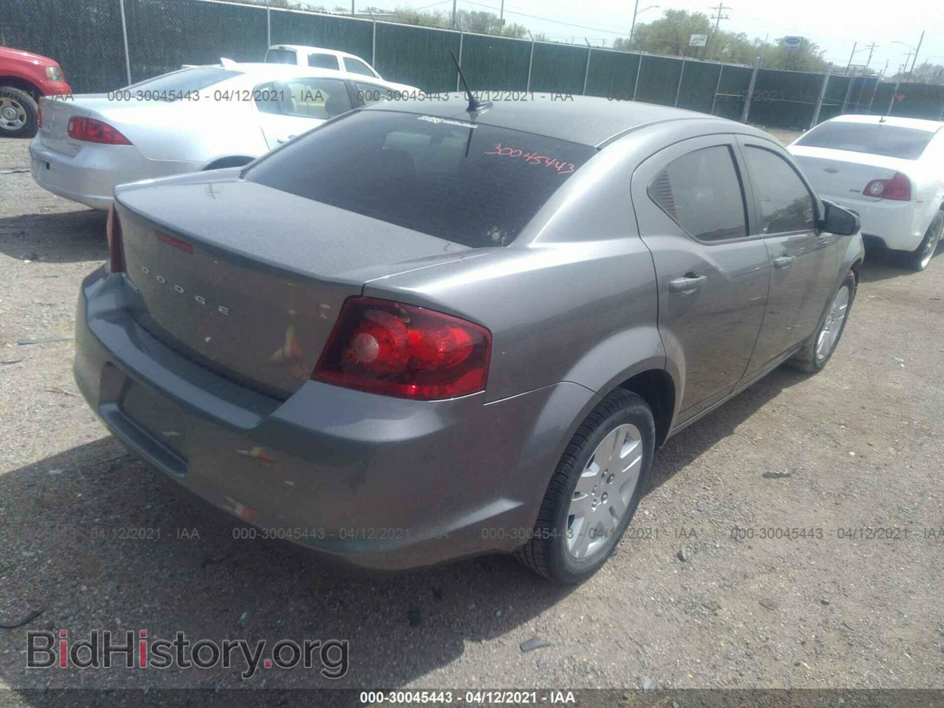 2013 DODGE AVENGER - VIN: 1C3CDZAG2DN753141 - Фото 4
