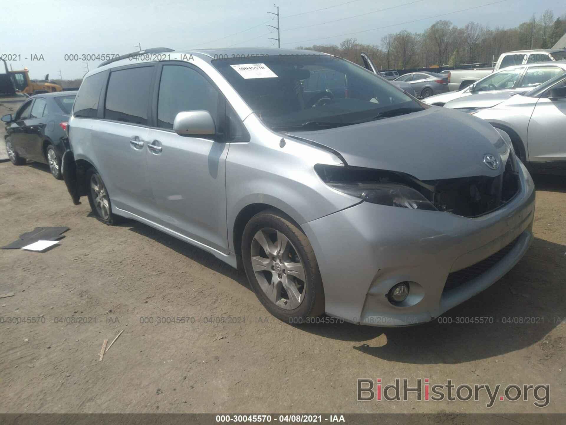 Photo 5TDXK3DC8DS368377 - TOYOTA SIENNA 2013