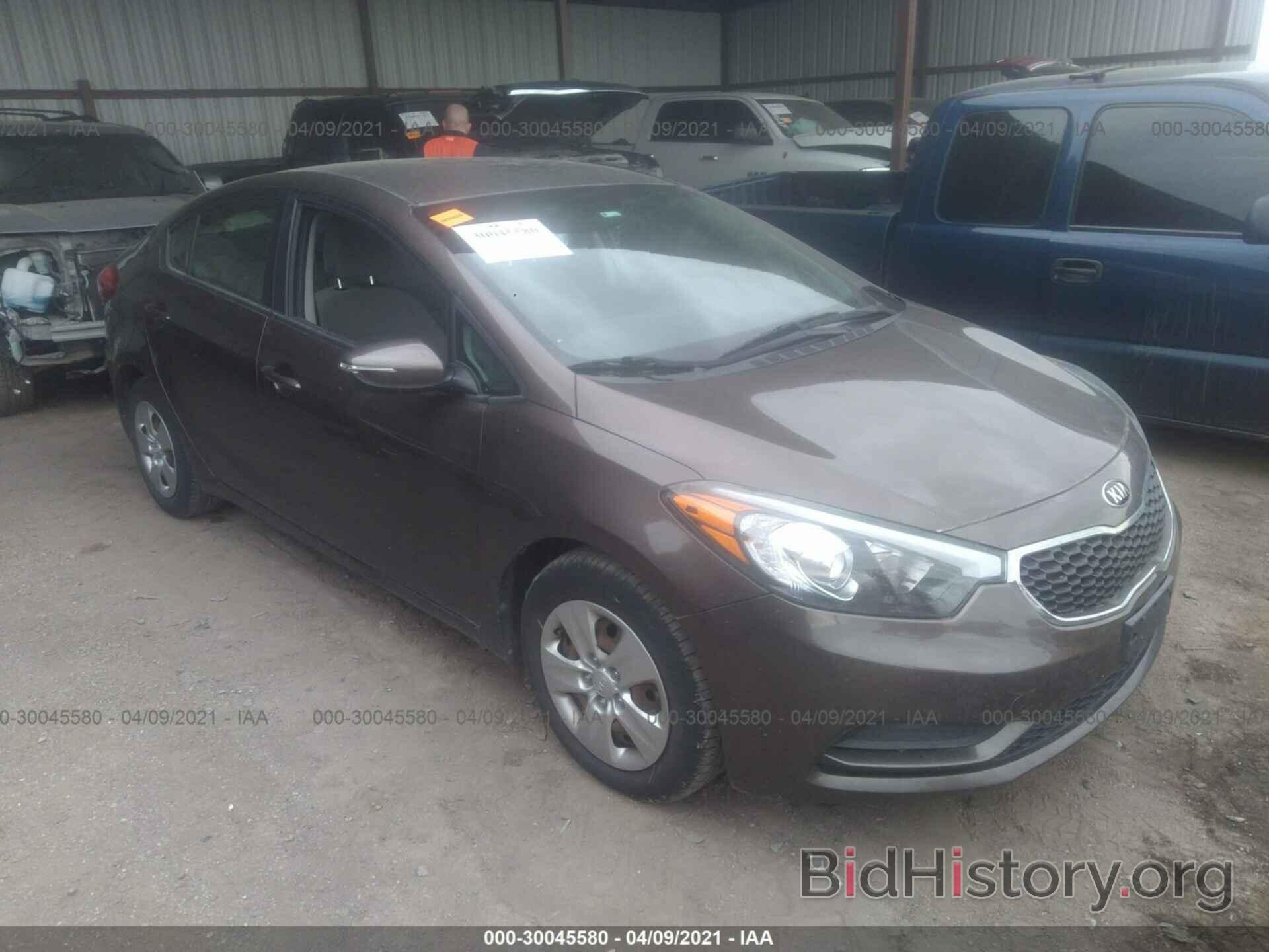 Photo KNAFX4A66F5304362 - KIA FORTE 2015