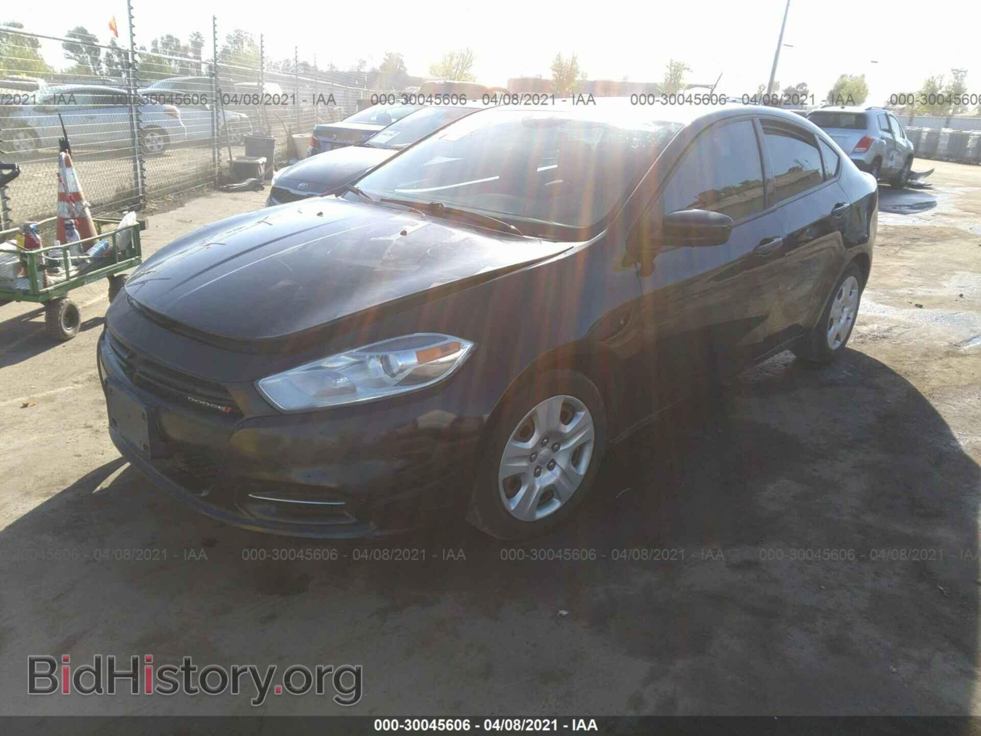 2014 DODGE DART - VIN: 1C3CDFAA1ED768599 - Photo 2