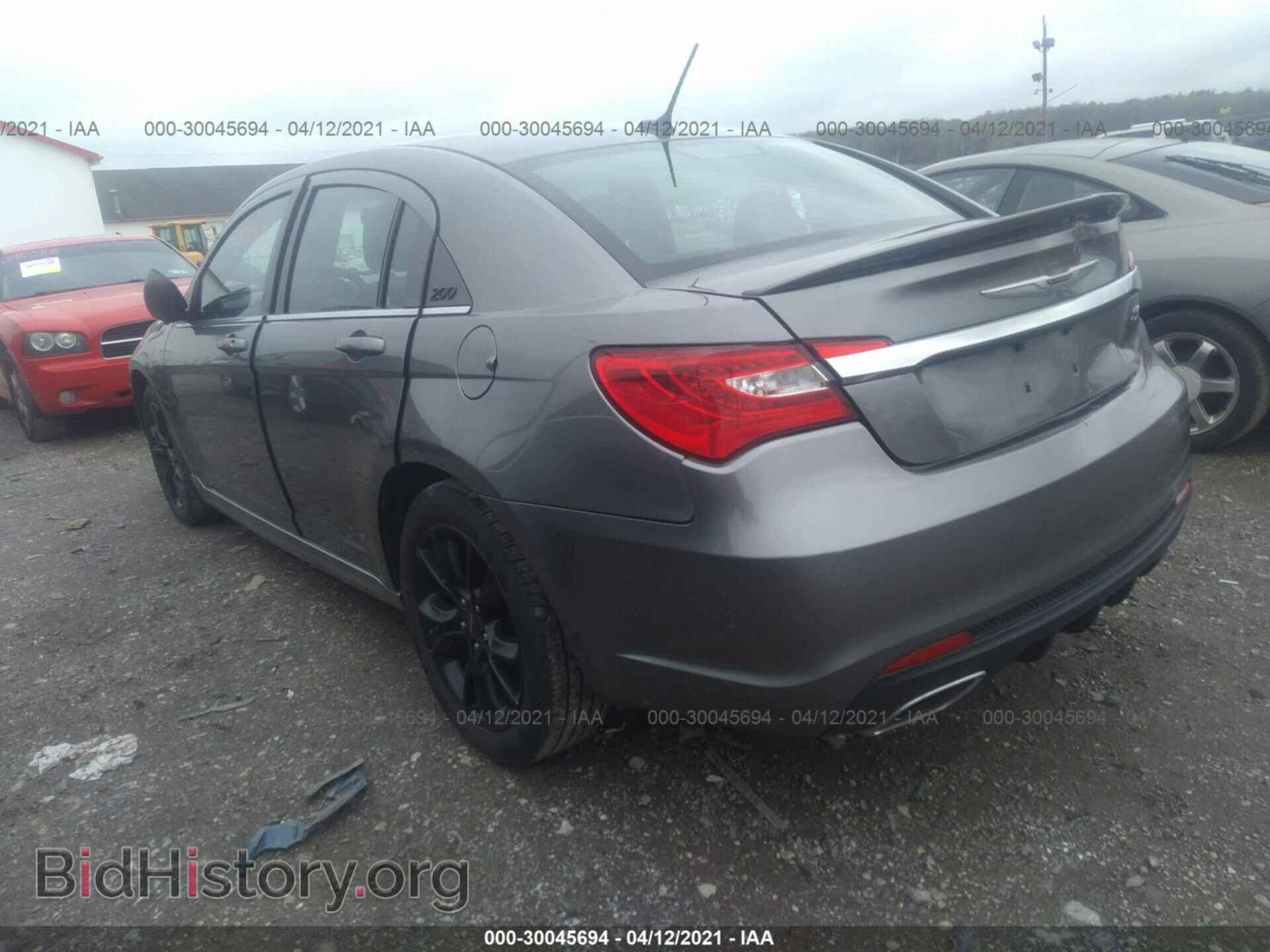 2013 CHRYSLER 200 - VIN: 1C3CCBCG0DN719626 - Фото 3