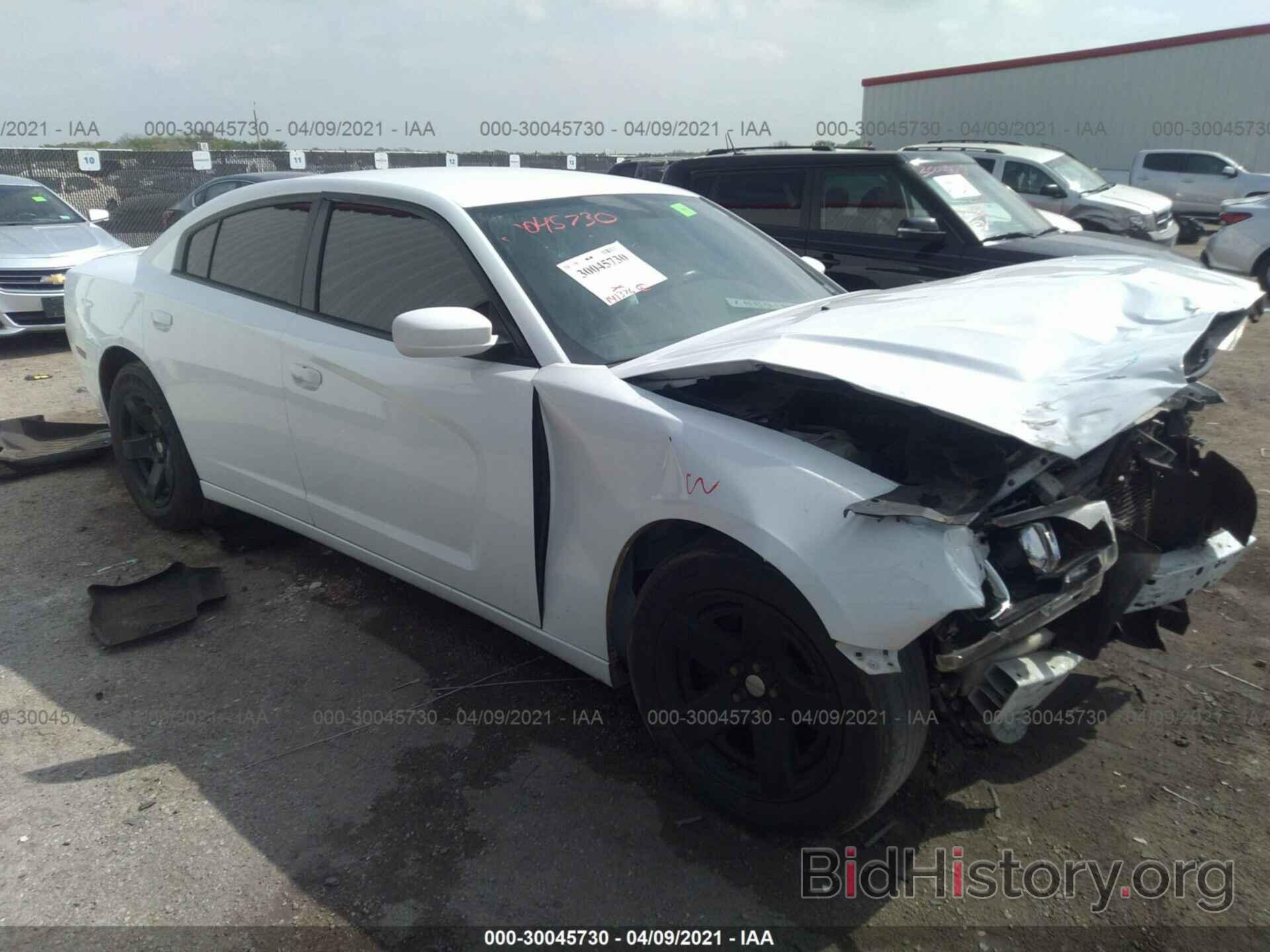 Photo 2C3CDXAT3DH721261 - DODGE CHARGER 2013