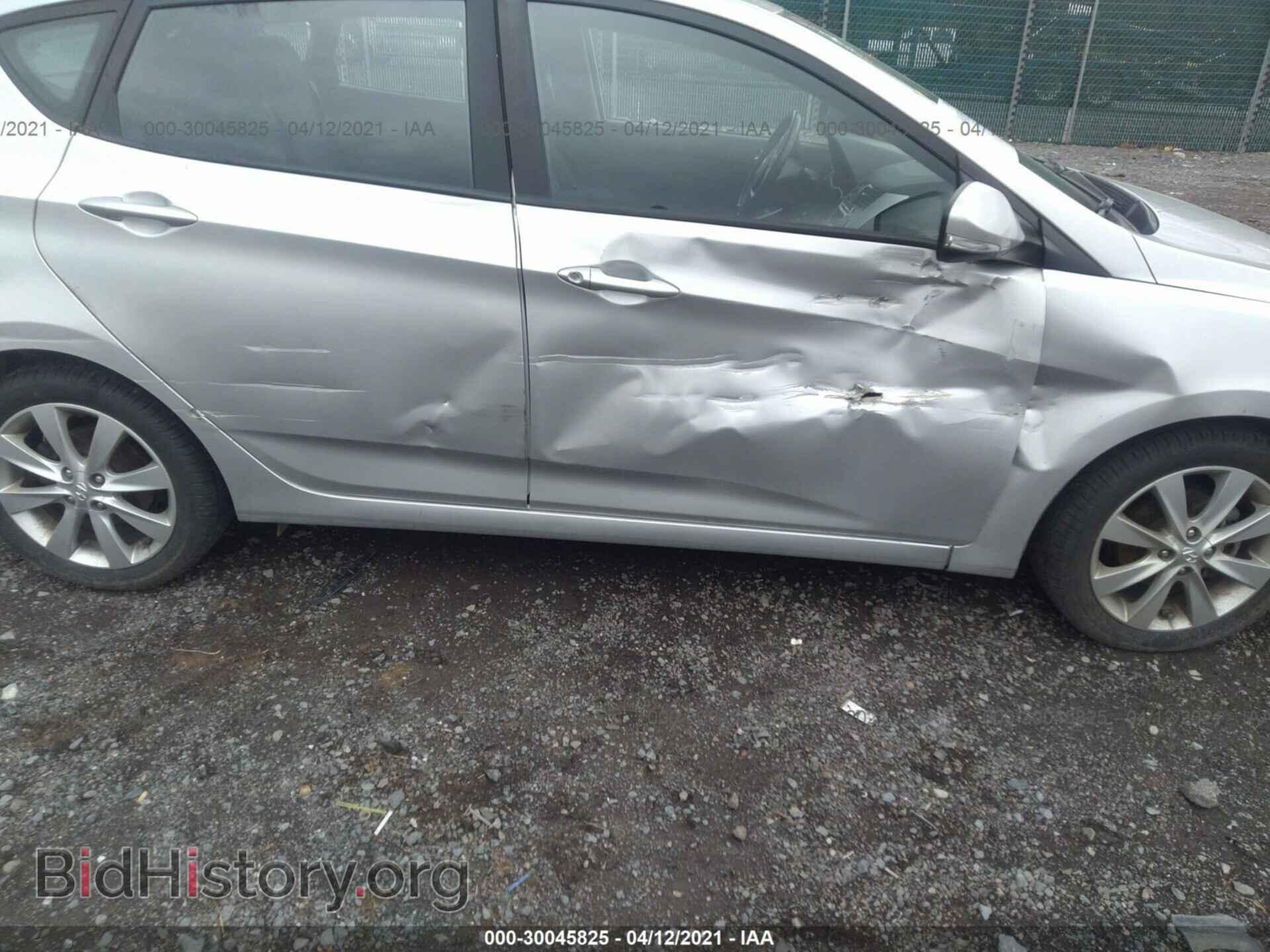 2014 HYUNDAI ACCENT - VIN: KMHCU5AEXEU182665 - Фото 6