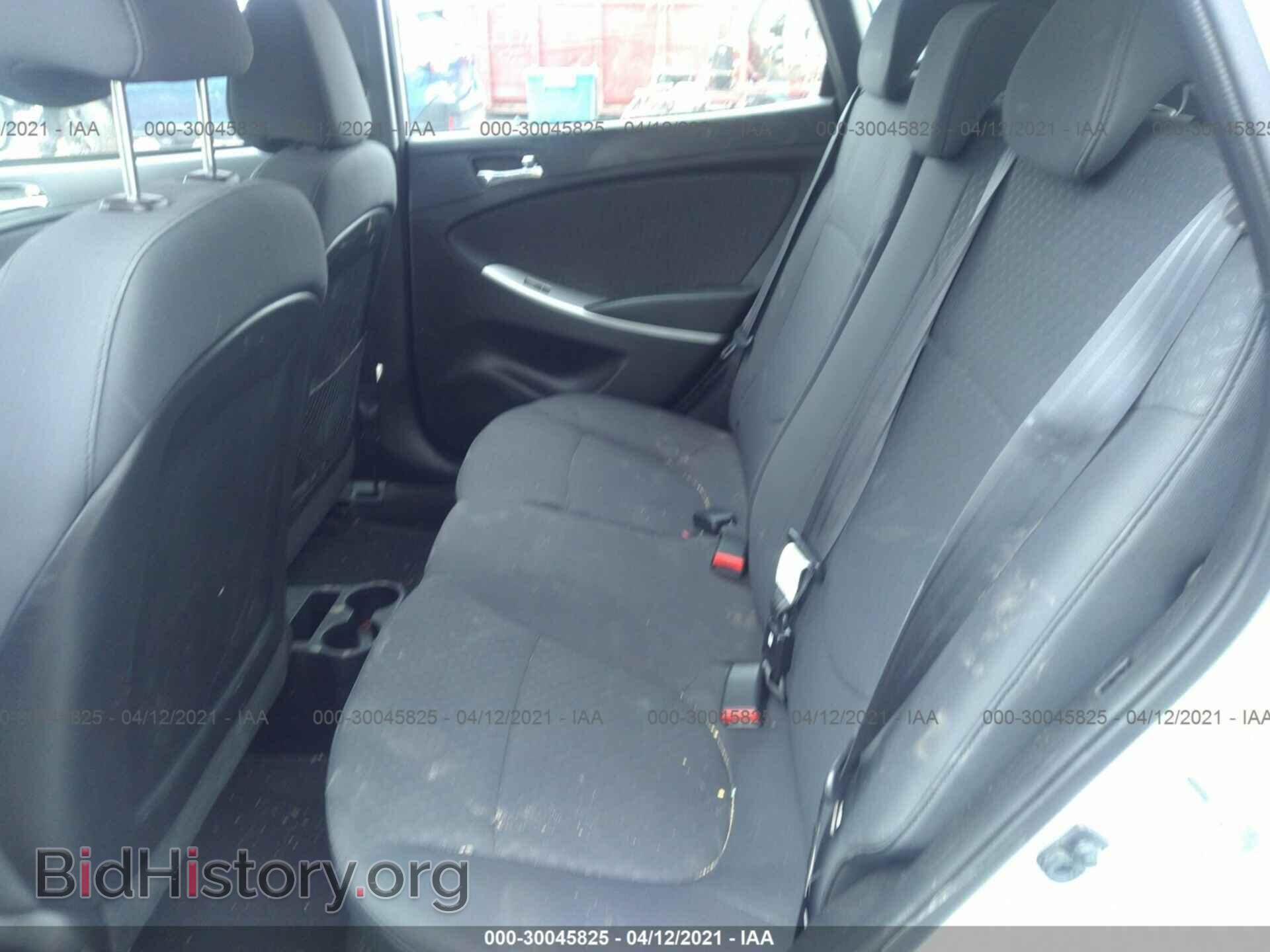 2014 HYUNDAI ACCENT - VIN: KMHCU5AEXEU182665 - Фото 8