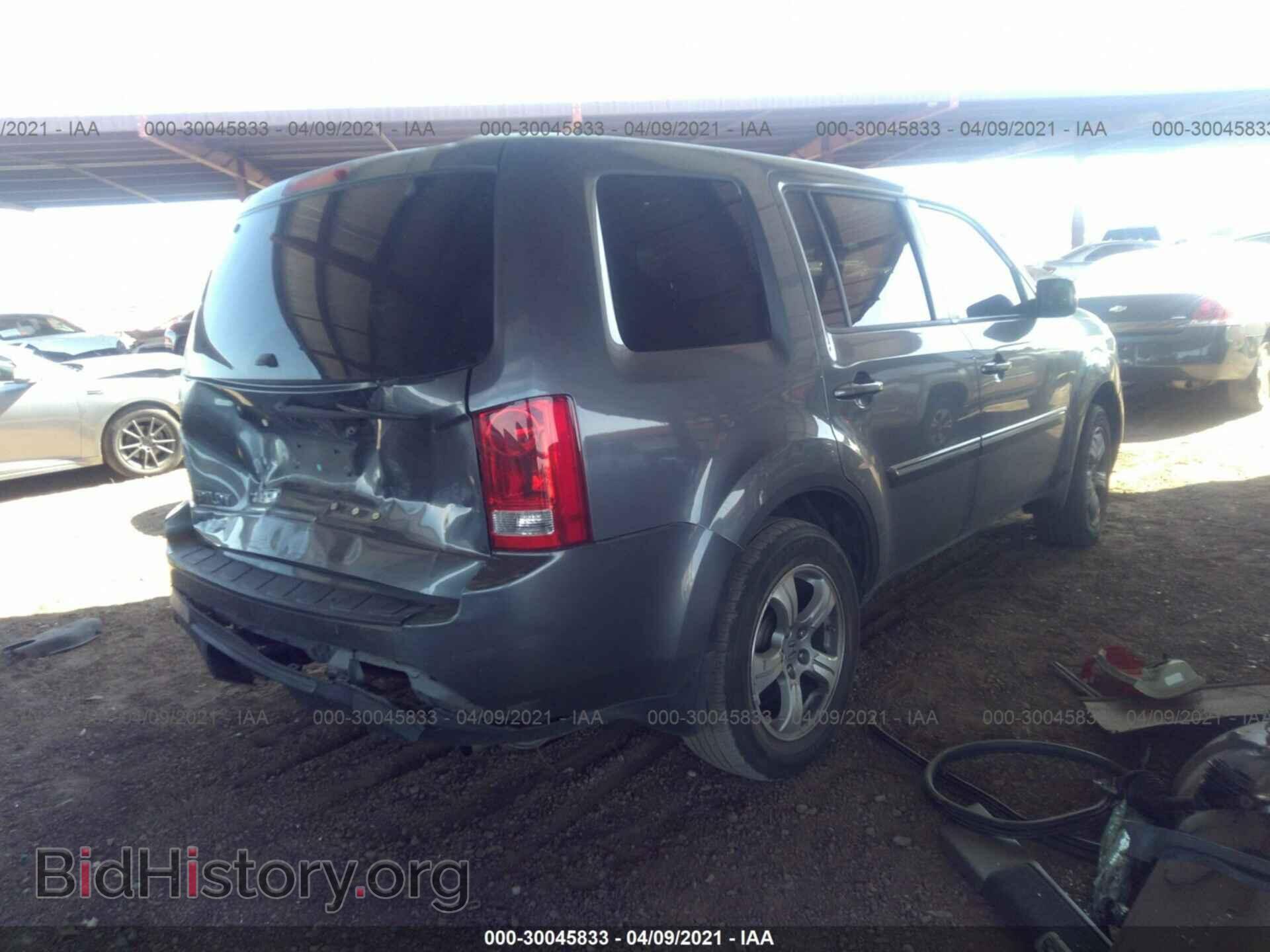 2013 HONDA PILOT - VIN: 5FNYF3H46DB031173 - Photo 4