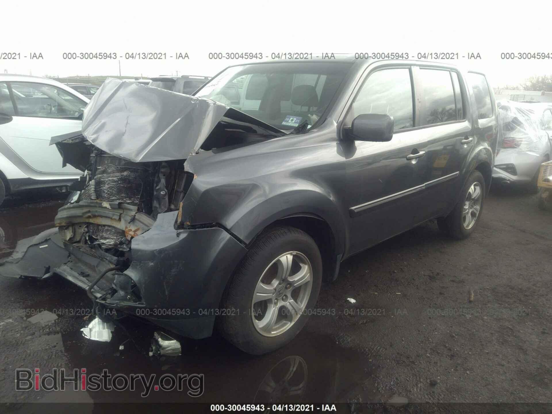 2012 HONDA PILOT - VIN: 5FNYF4H57CB056399 - Фото 2