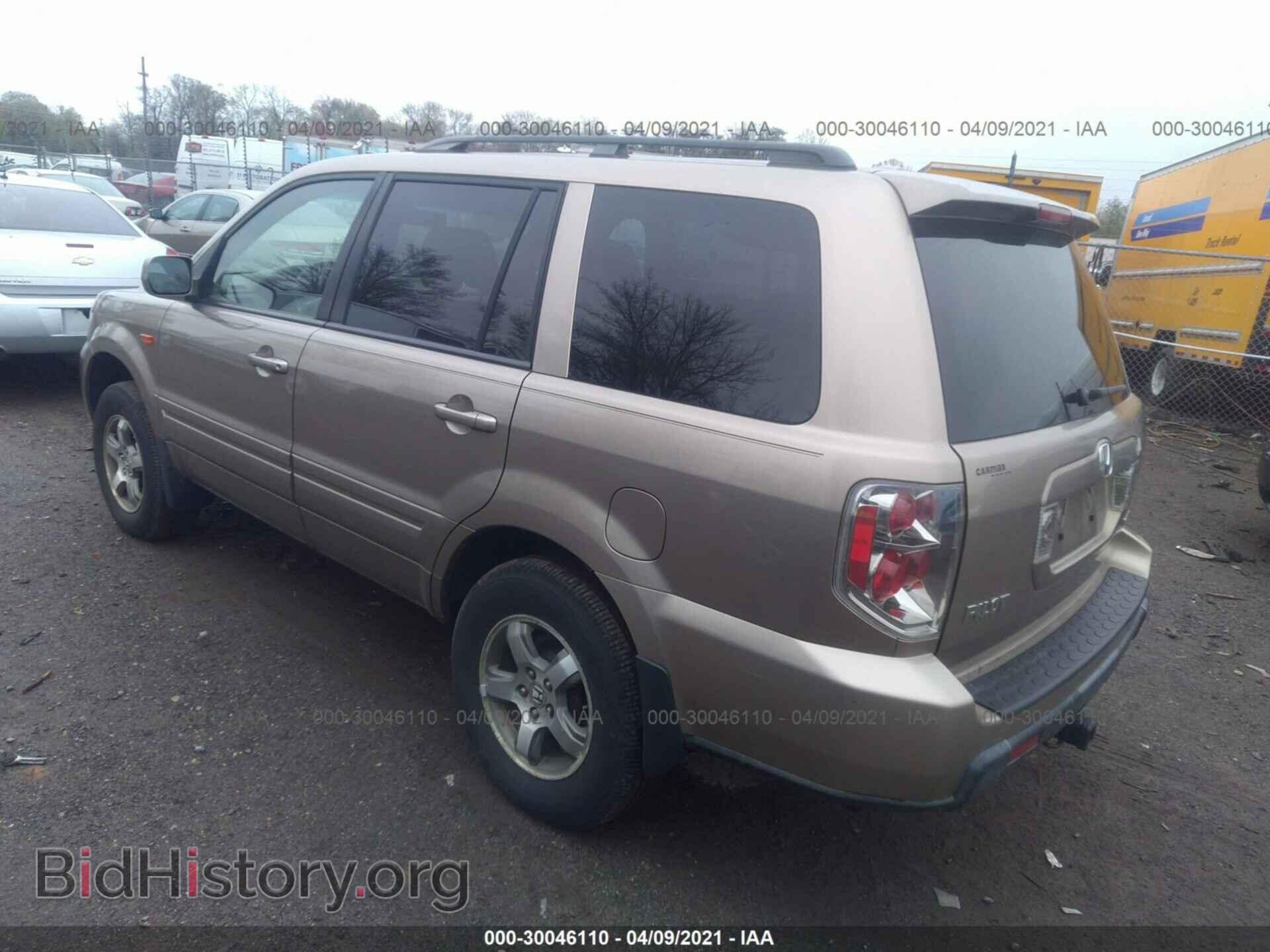 2006 HONDA PILOT - VIN: 5FNYF185X6B000900 - Фото 3