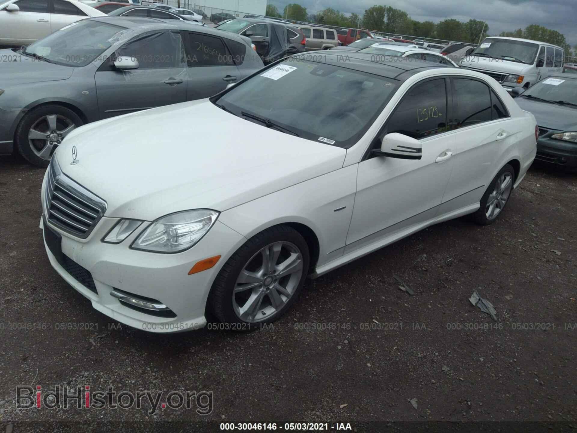 2012 MERCEDES-BENZ E-CLASS - VIN: WDDHF8JB5CA632609 - Фото 2