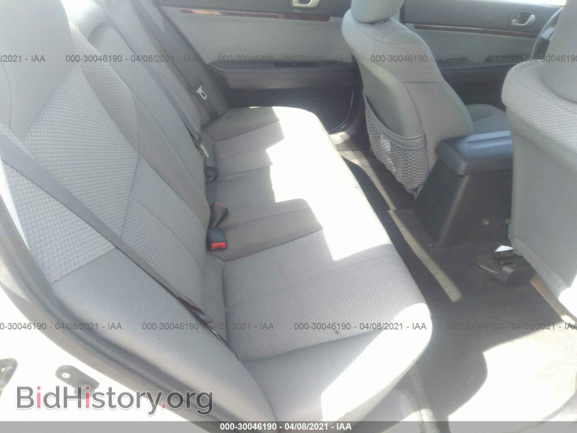 2009 MITSUBISHI GALANT - VIN: 4A3AB36F09E035565 - Фото 8