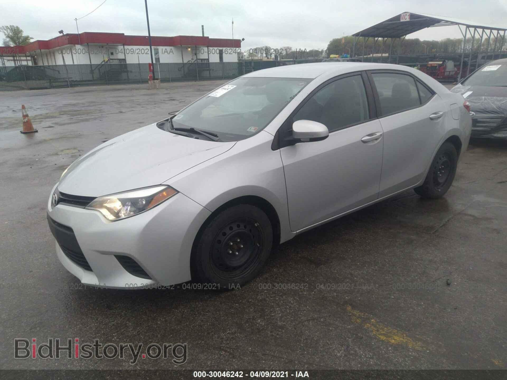 2014 TOYOTA COROLLA - VIN: 2T1BURHE2EC191922 - Фото 2
