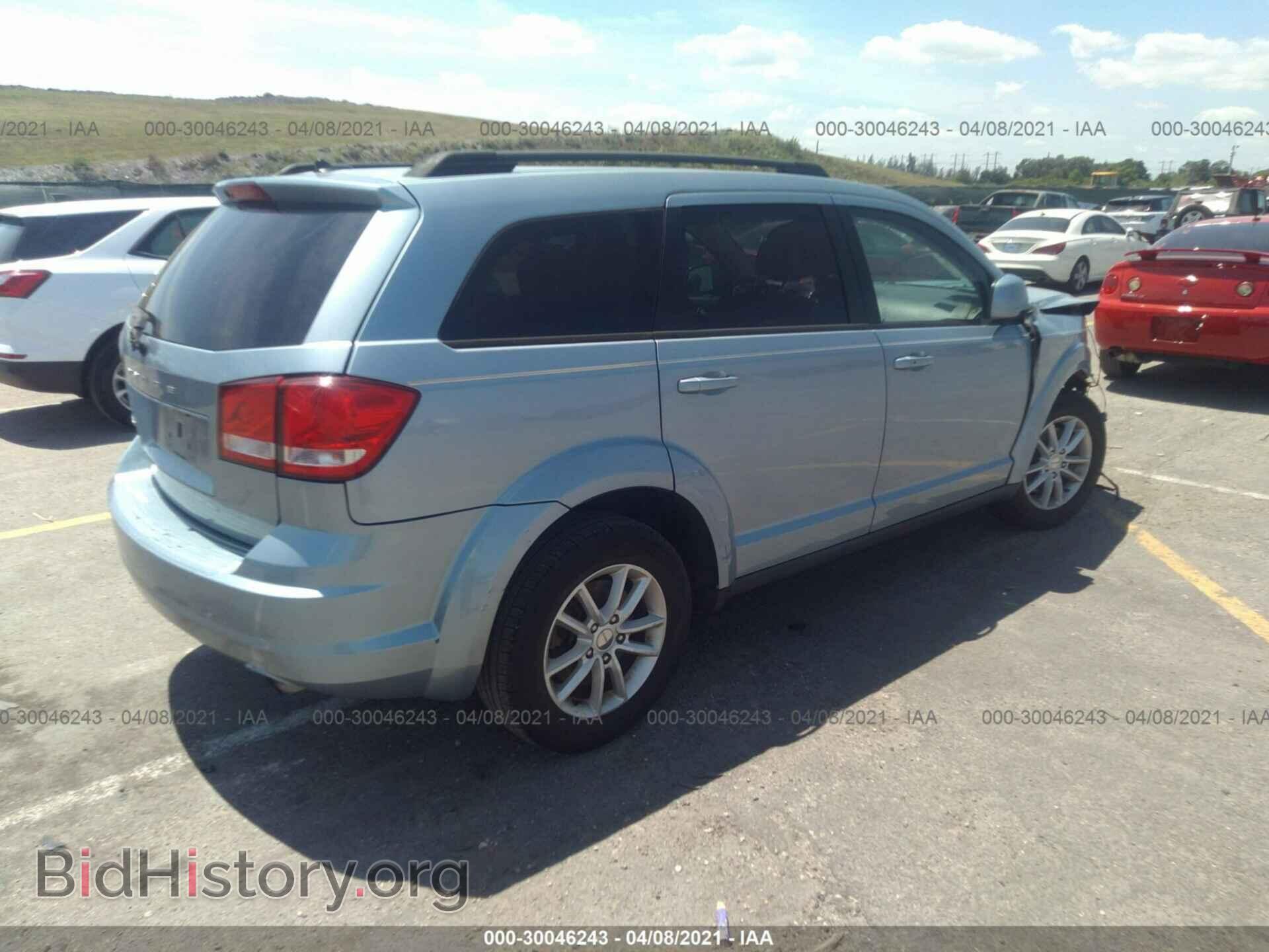 2013 DODGE JOURNEY - VIN: 3C4PDCBB9DT659402 - Фото 4