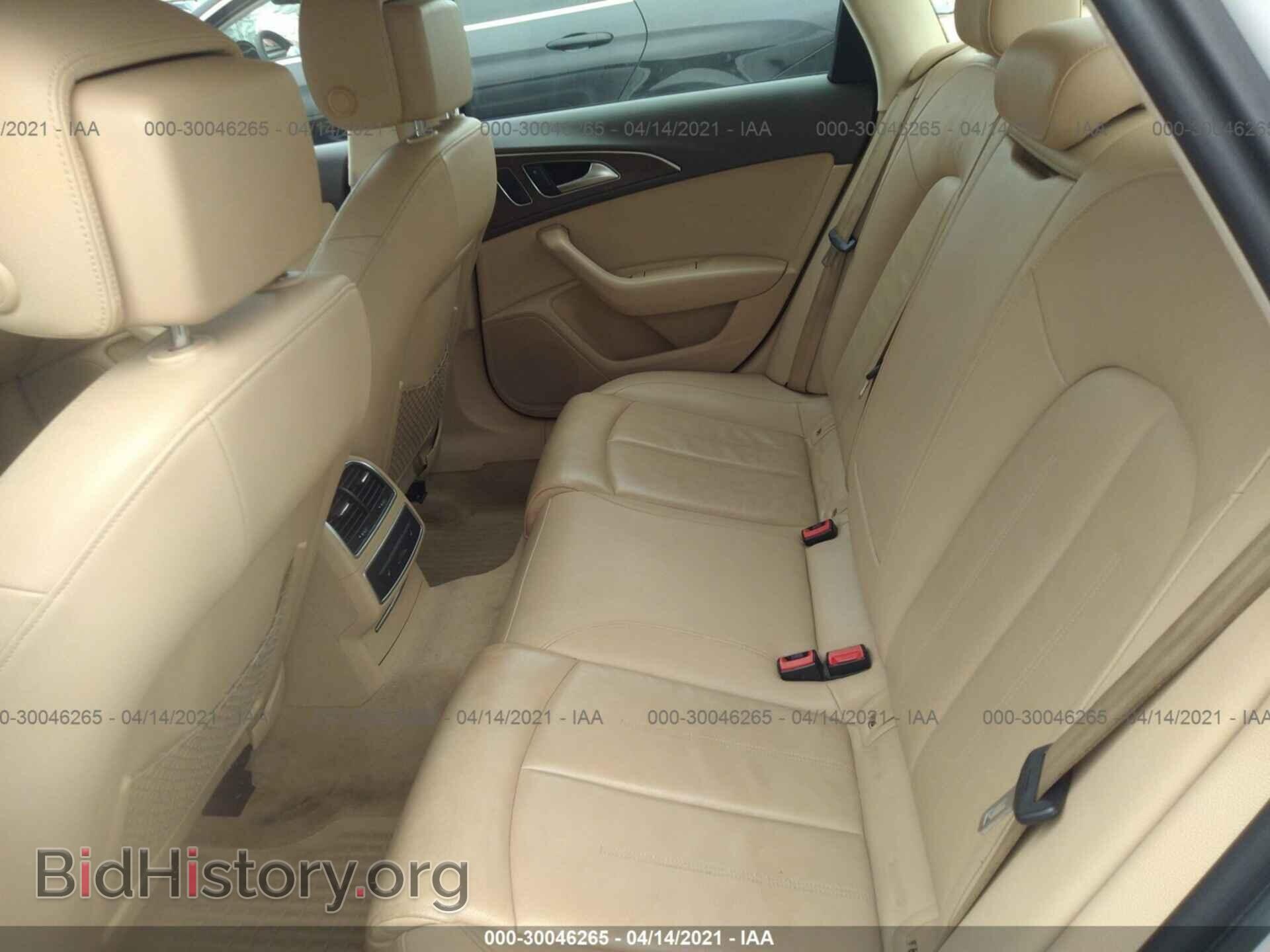 2012 AUDI A6 - VIN: WAUDFAFC6CN149539 - Фото 8