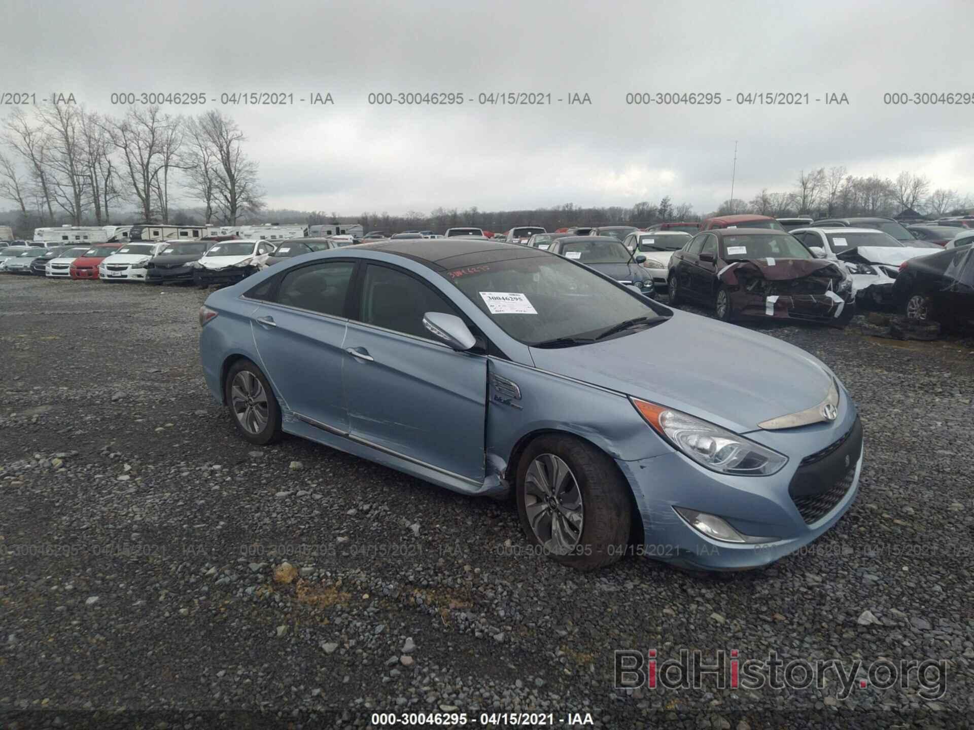 Photo KMHEC4A47DA050797 - HYUNDAI SONATA HYBRID 2013