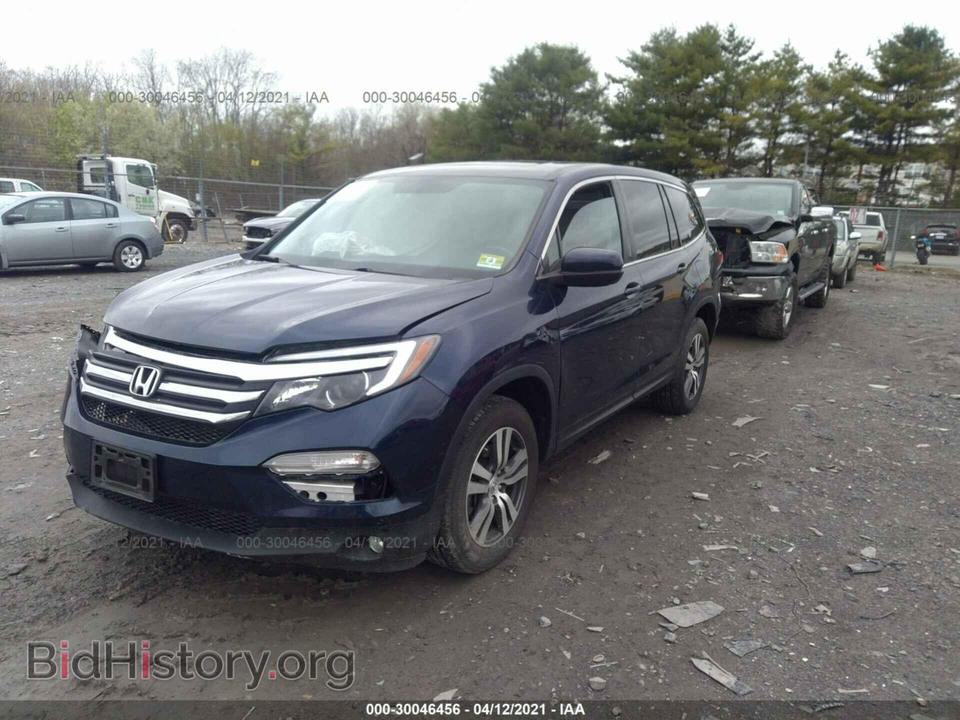 2016 HONDA PILOT - VIN: 5FNYF6H50GB066709 - Фото 2
