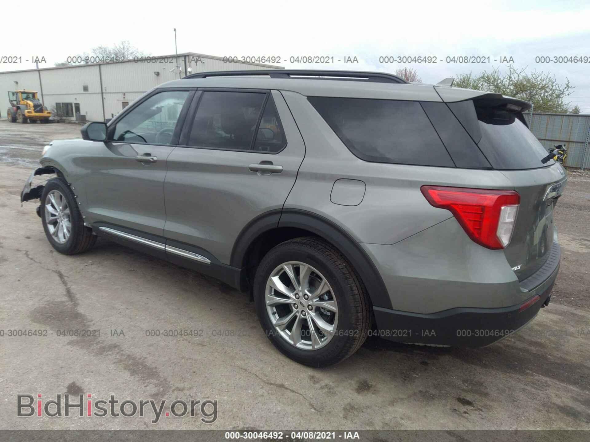2020 FORD EXPLORER - VIN: 1FMSK8DHXLGA12424 - Фото 3