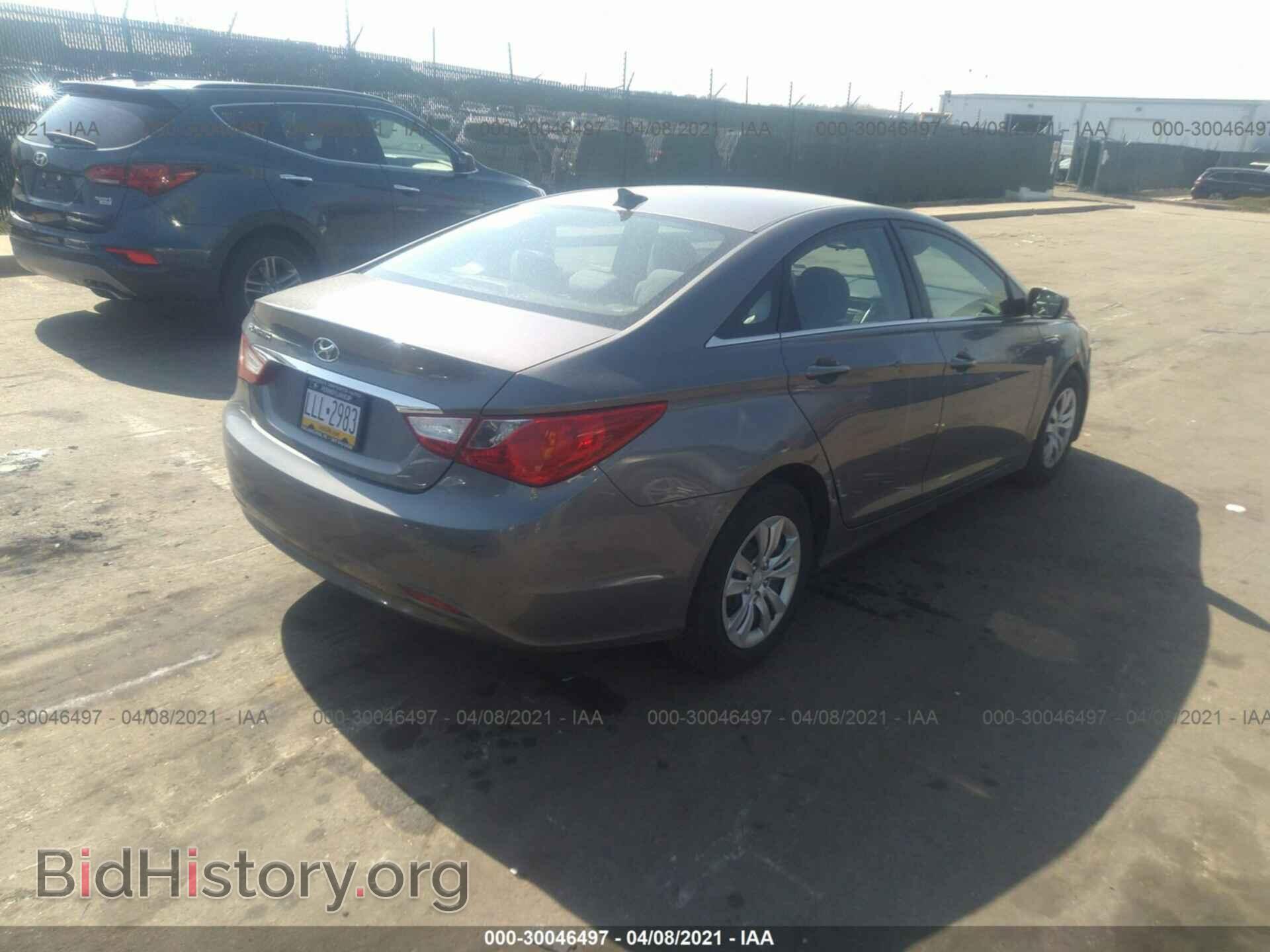 2012 HYUNDAI SONATA - VIN: 5NPEB4AC2CH486849 - Фото 4