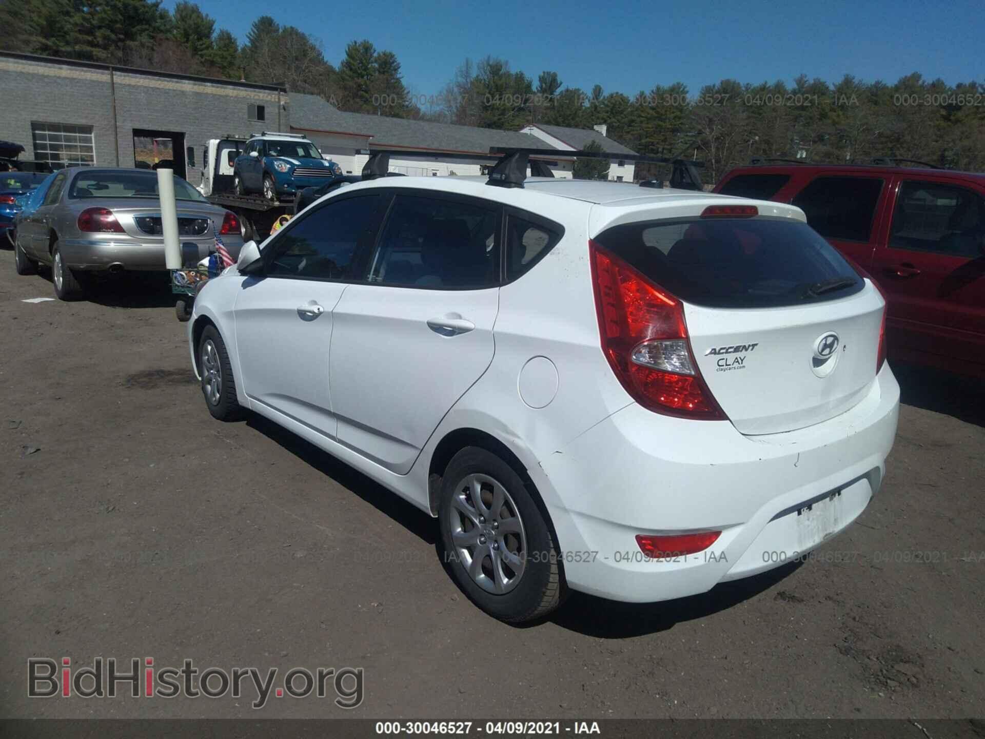 2013 HYUNDAI ACCENT - VIN: KMHCT5AE4DU136055 - Фото 3