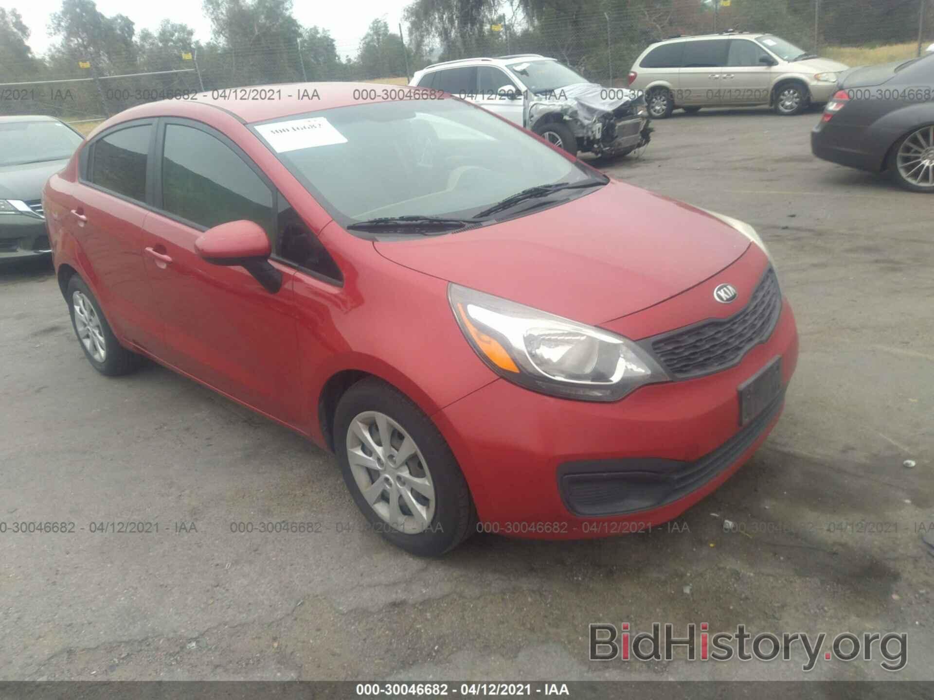 Photo KNADM4A30D6291475 - KIA RIO 2013