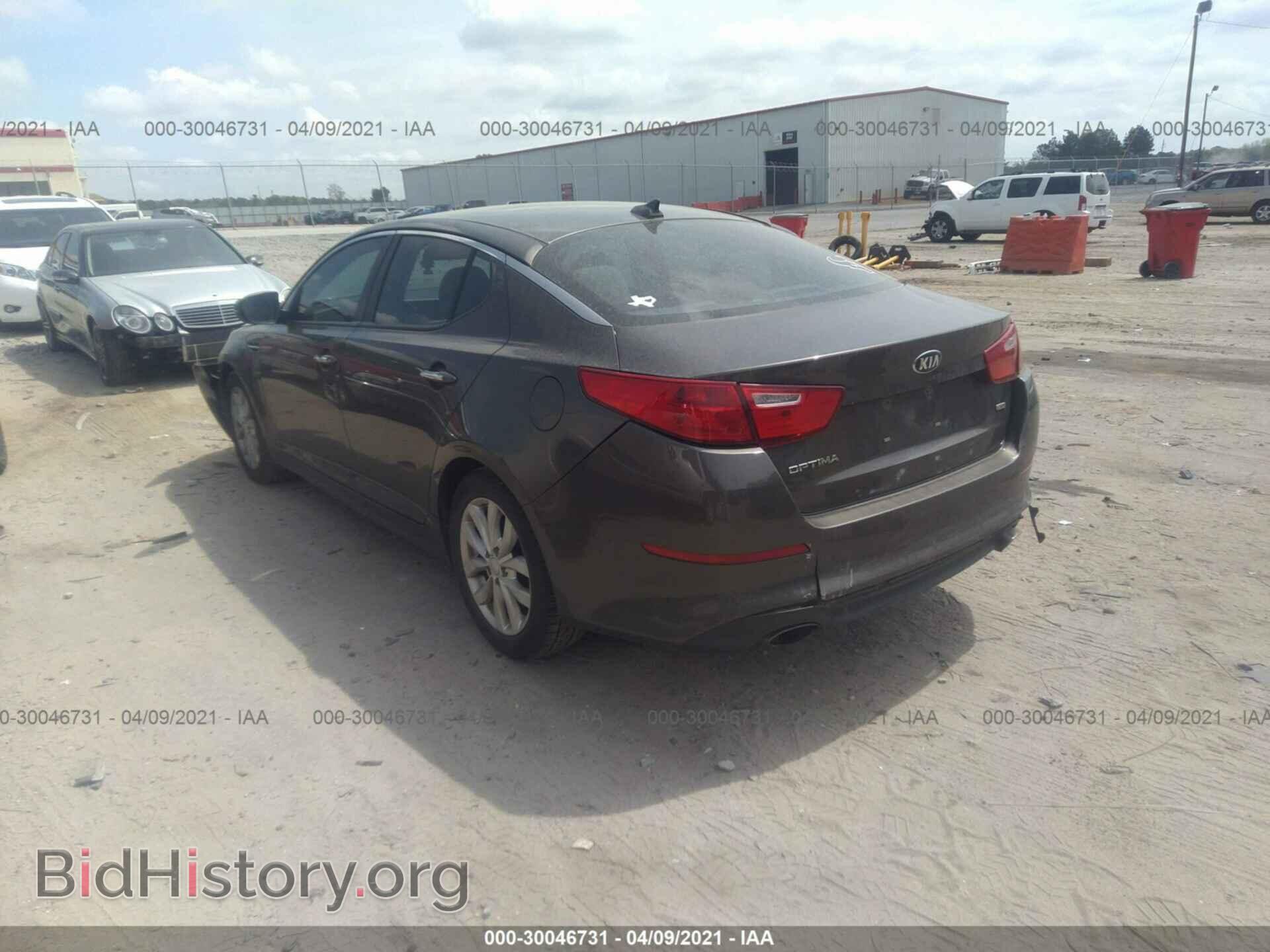 2014 KIA OPTIMA - VIN: 5XXGM4A71EG308807 - Фото 3