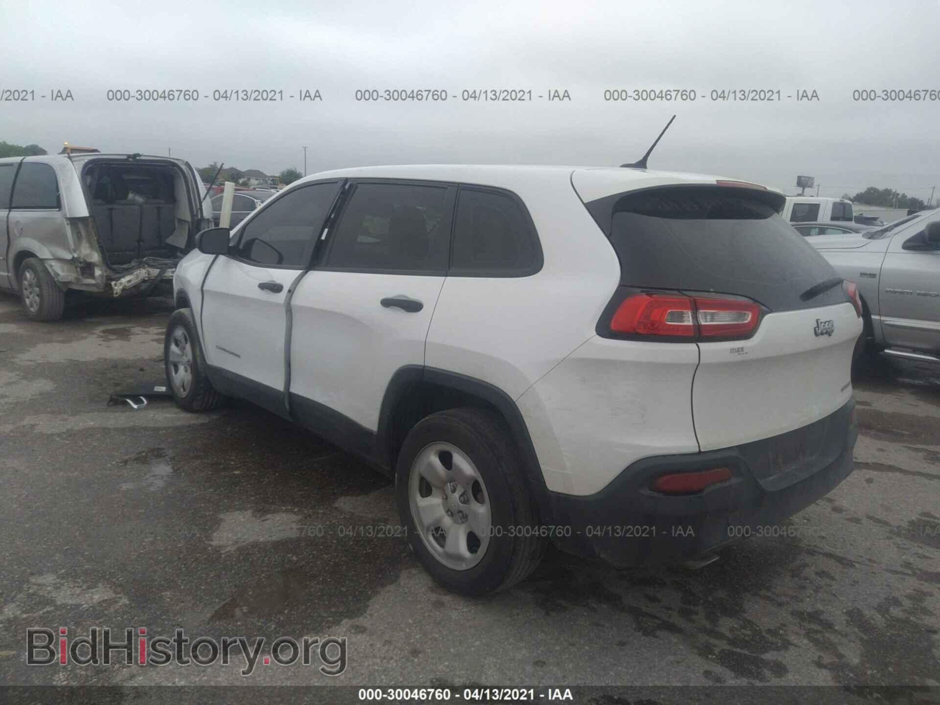 2014 JEEP CHEROKEE - VIN: 1C4PJLAB2EW155442 - Фото 3