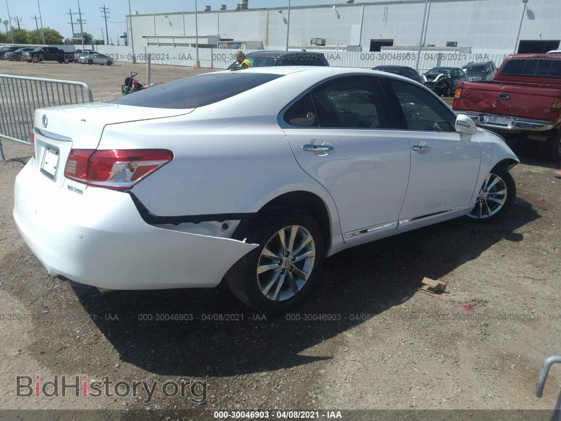 2011 LEXUS ES 350 - VIN: JTHBK1EG8B2450466 - Фото 4