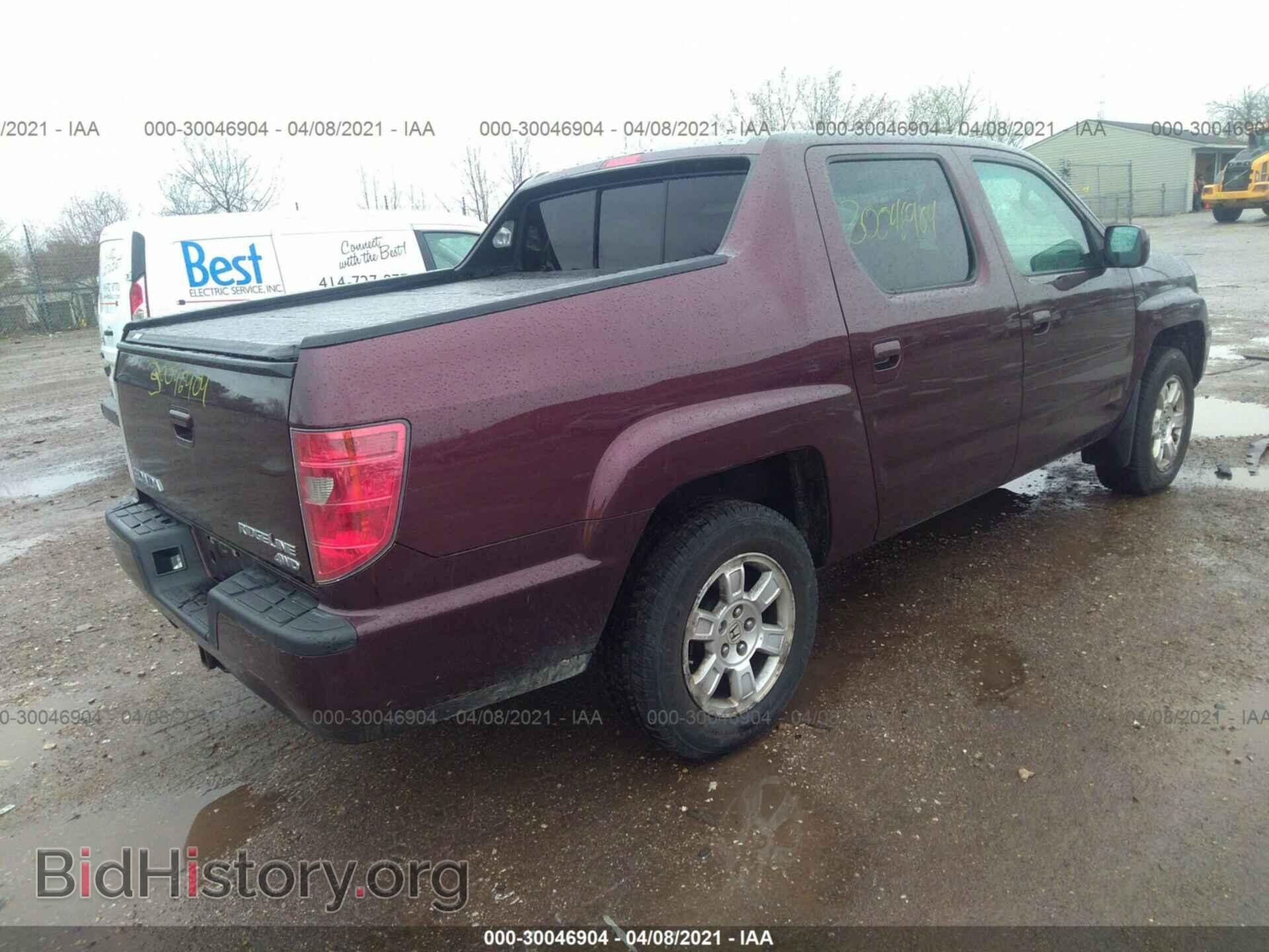 2010 HONDA RIDGELINE - VIN: 5FPYK1F46AB009468 - Фото 4