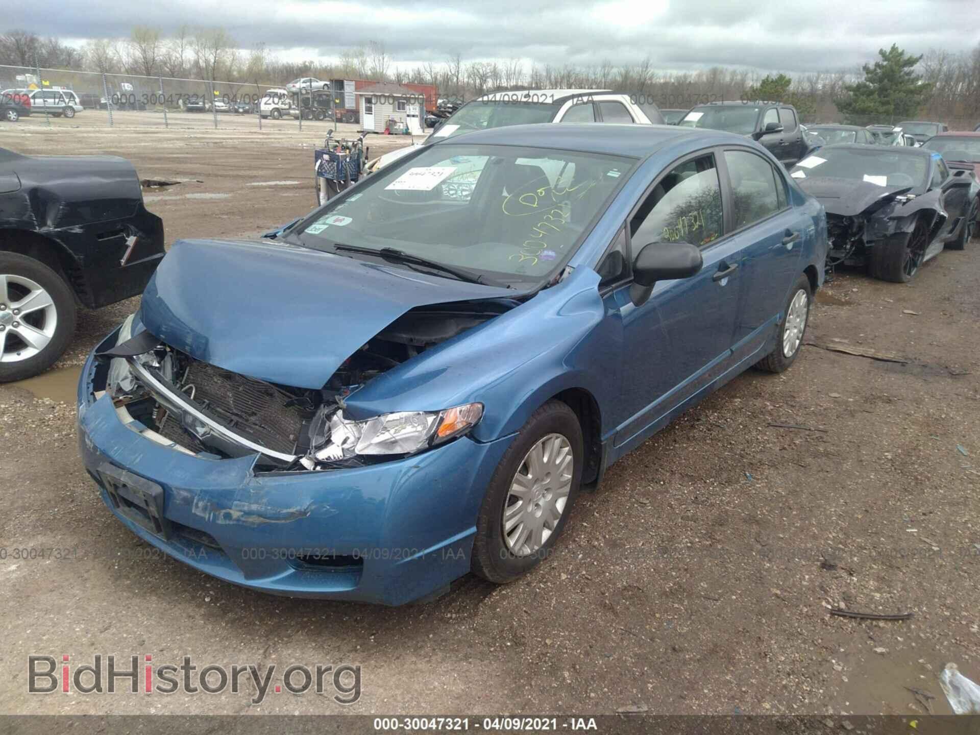 2010 HONDA CIVIC SDN - VIN: 19XFA1F3XAE041842 - Фото 2