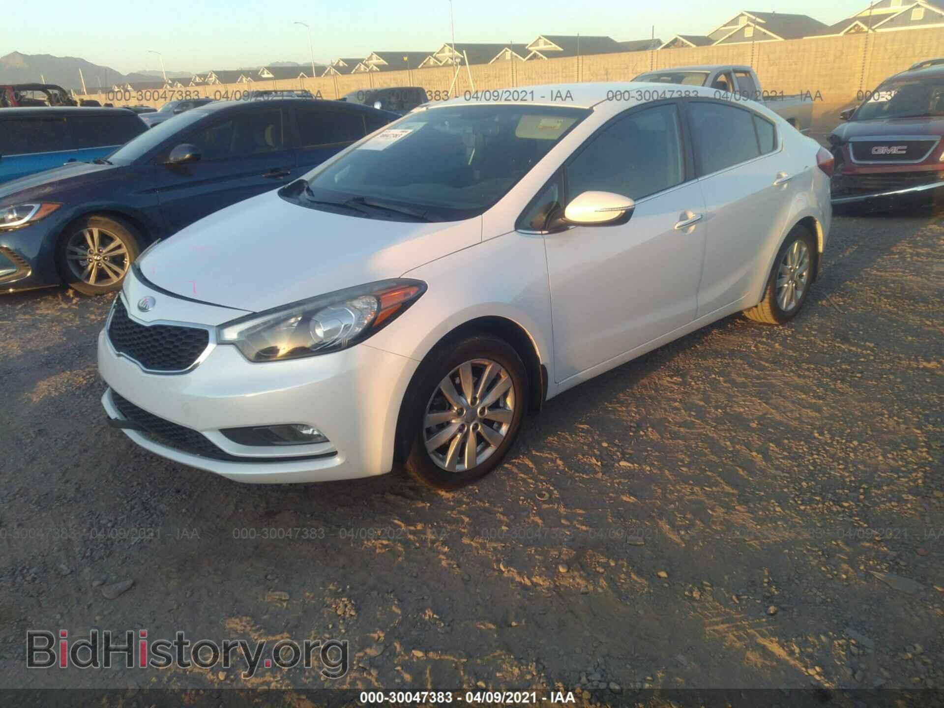 2014 KIA FORTE - VIN: KNAFX4A86E5128171 - Фото 2