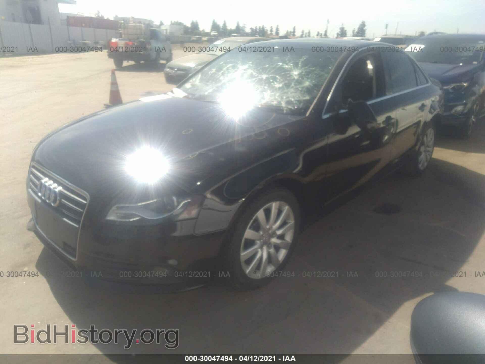 2011 AUDI A4 - VIN: WAUEFAFL9BN044237 - Фото 2