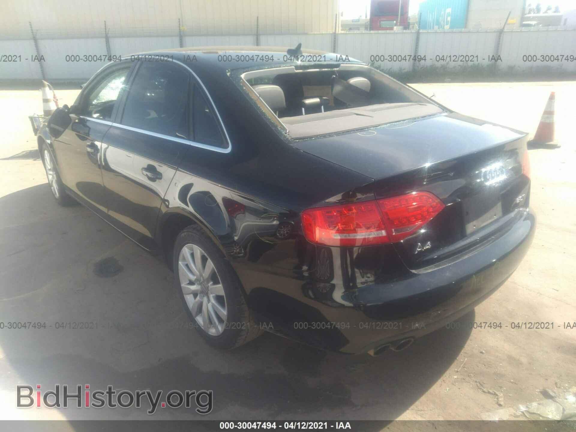 2011 AUDI A4 - VIN: WAUEFAFL9BN044237 - Фото 3