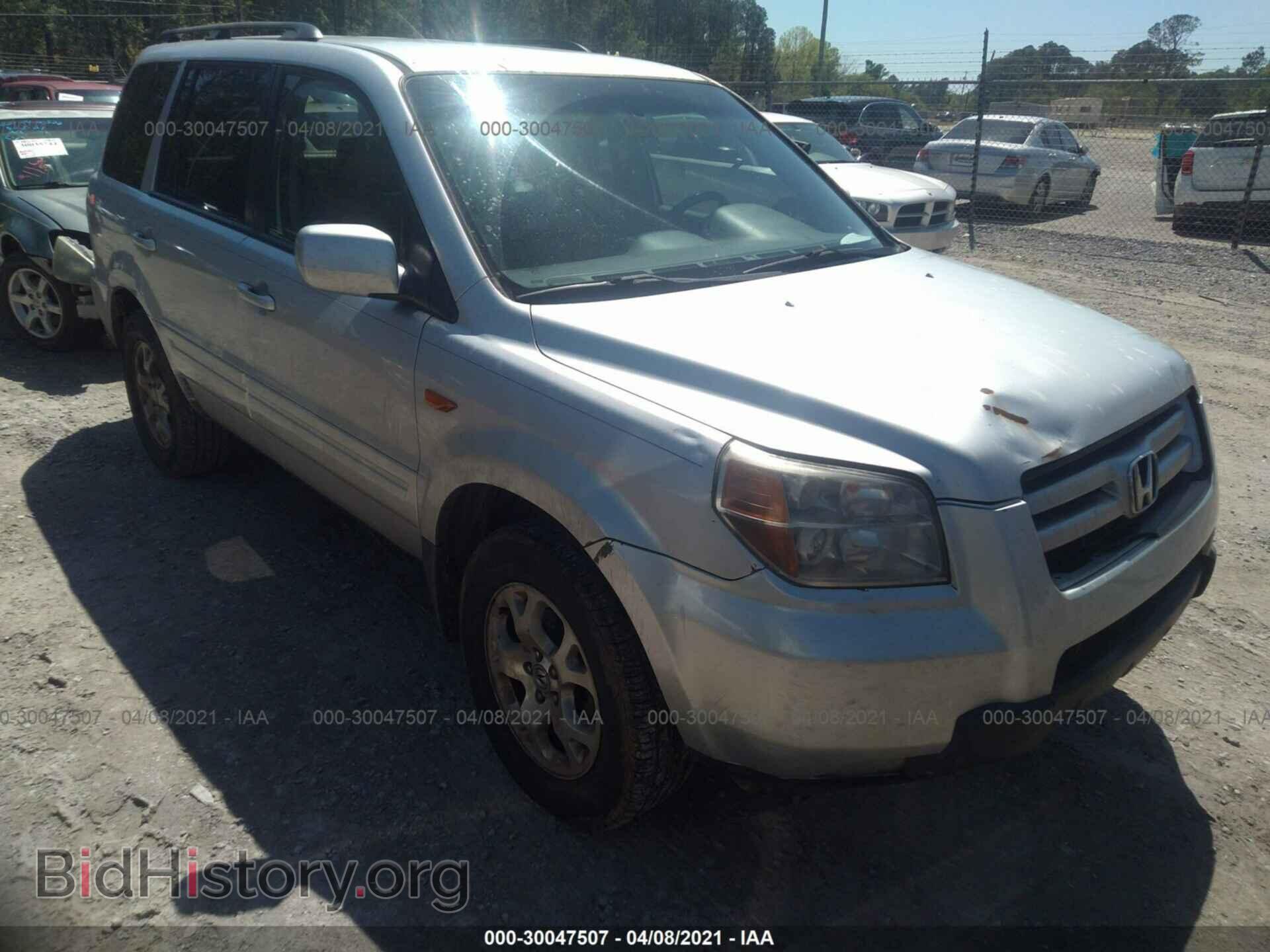 Photo 5FNYF28416B012365 - HONDA PILOT 2006
