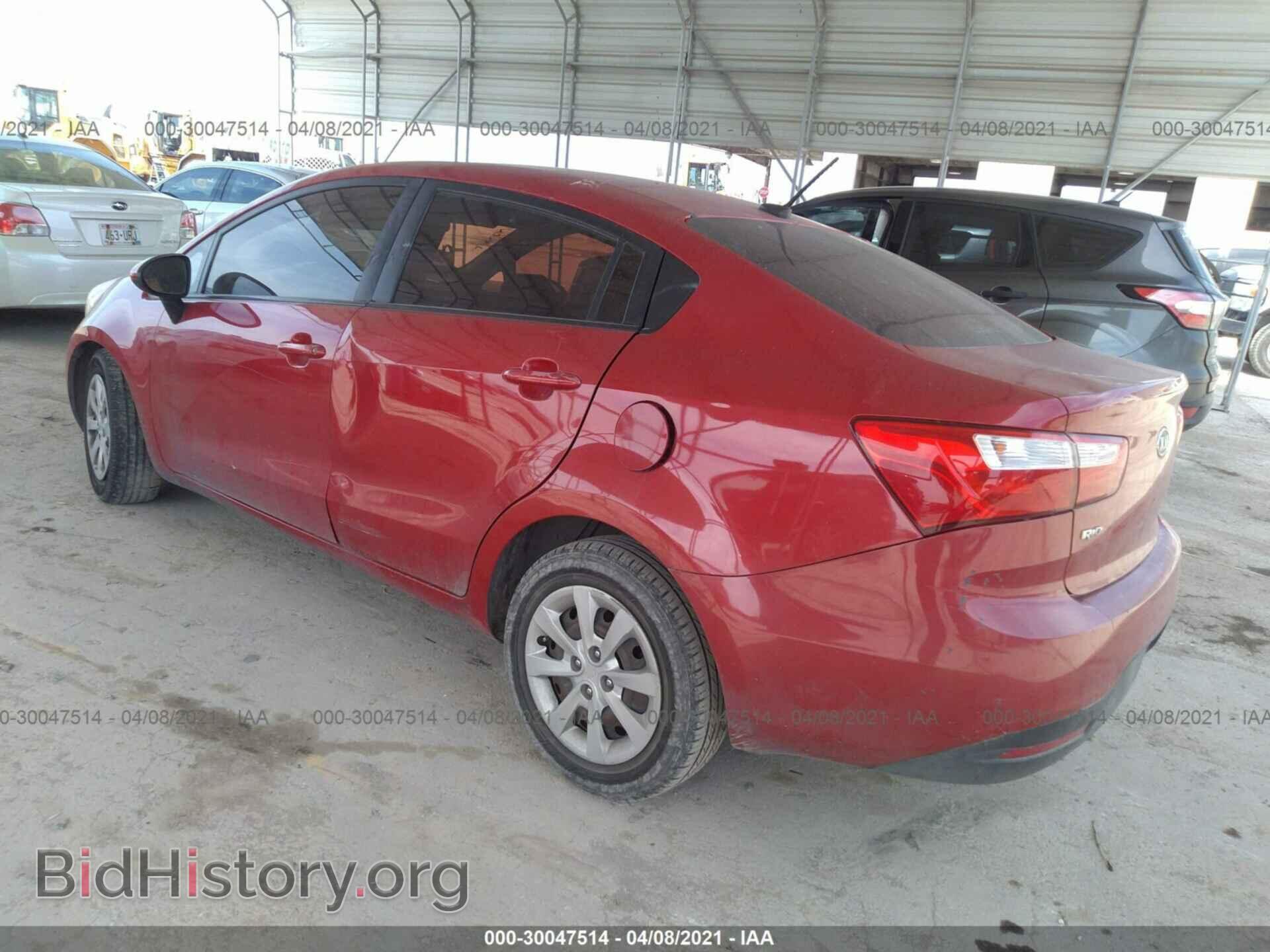 2012 KIA RIO - VIN: KNADM4A33C6093469 - Фото 3