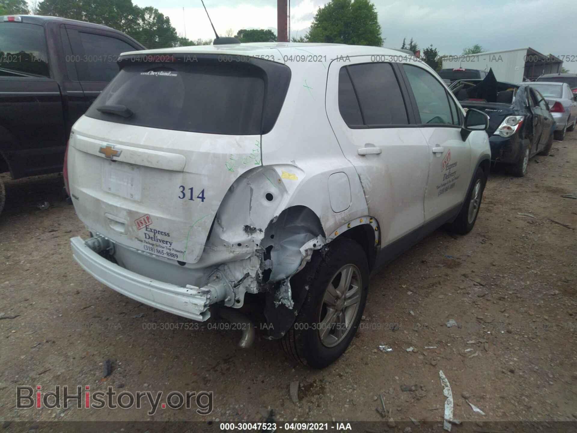 2020 CHEVROLET TRAX - VIN: KL7CJKSB0LB337410 - Фото 4