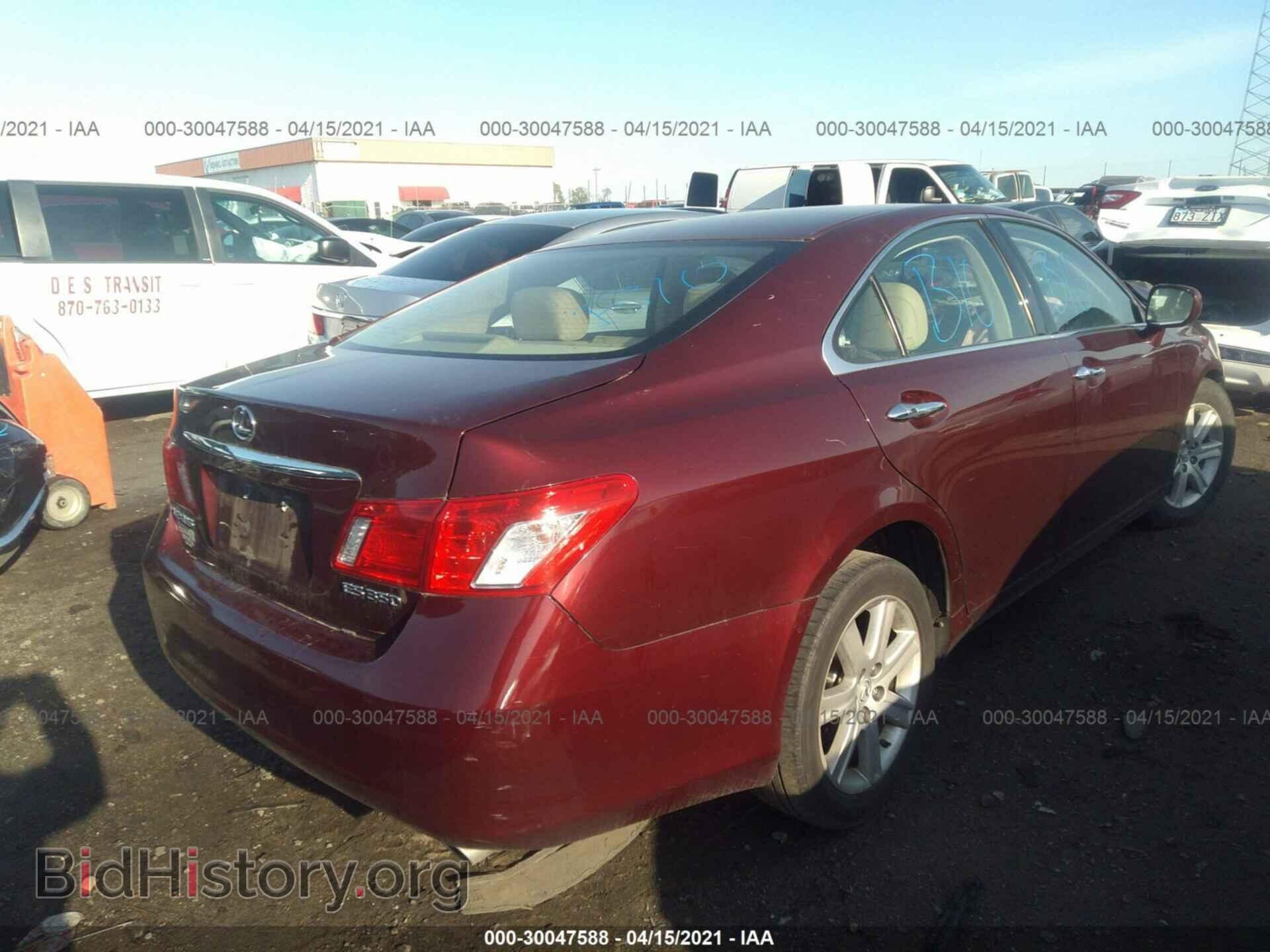 2007 LEXUS ES 350 - VIN: JTHBJ46G072092614 - Фото 4