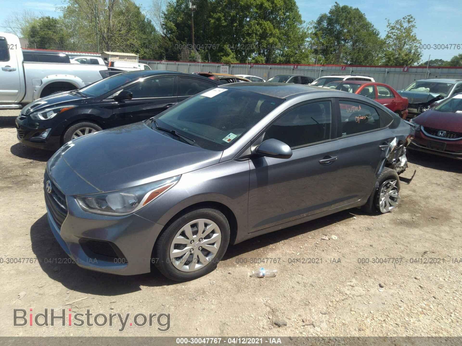 2018 HYUNDAI ACCENT - VIN: 3KPC24A3XJE014455 - Фото 2