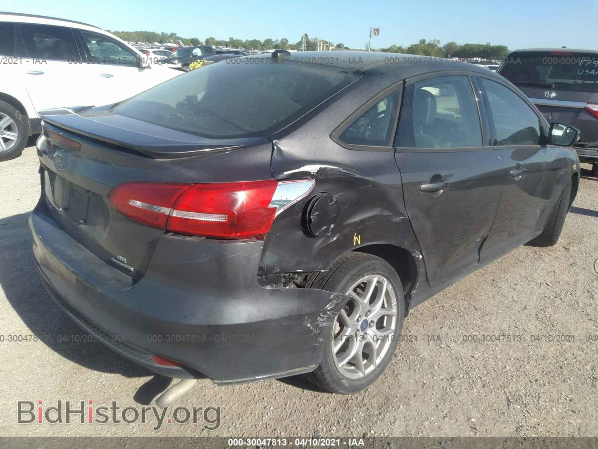 2015 FORD FOCUS - VIN: 1FADP3F2XFL296455 - Фото 4