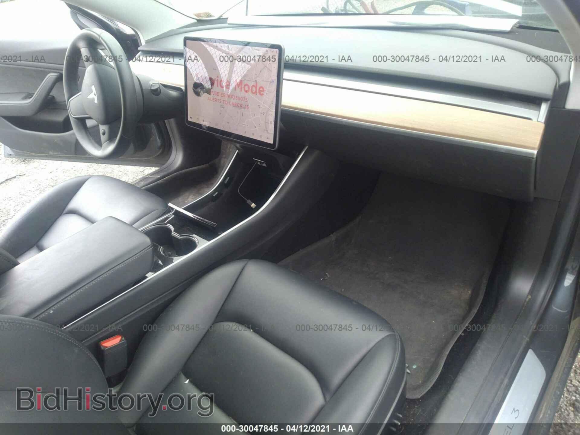 2019 TESLA MODEL 3 - VIN: 5YJ3E1EB7KF389075 - Photo 5