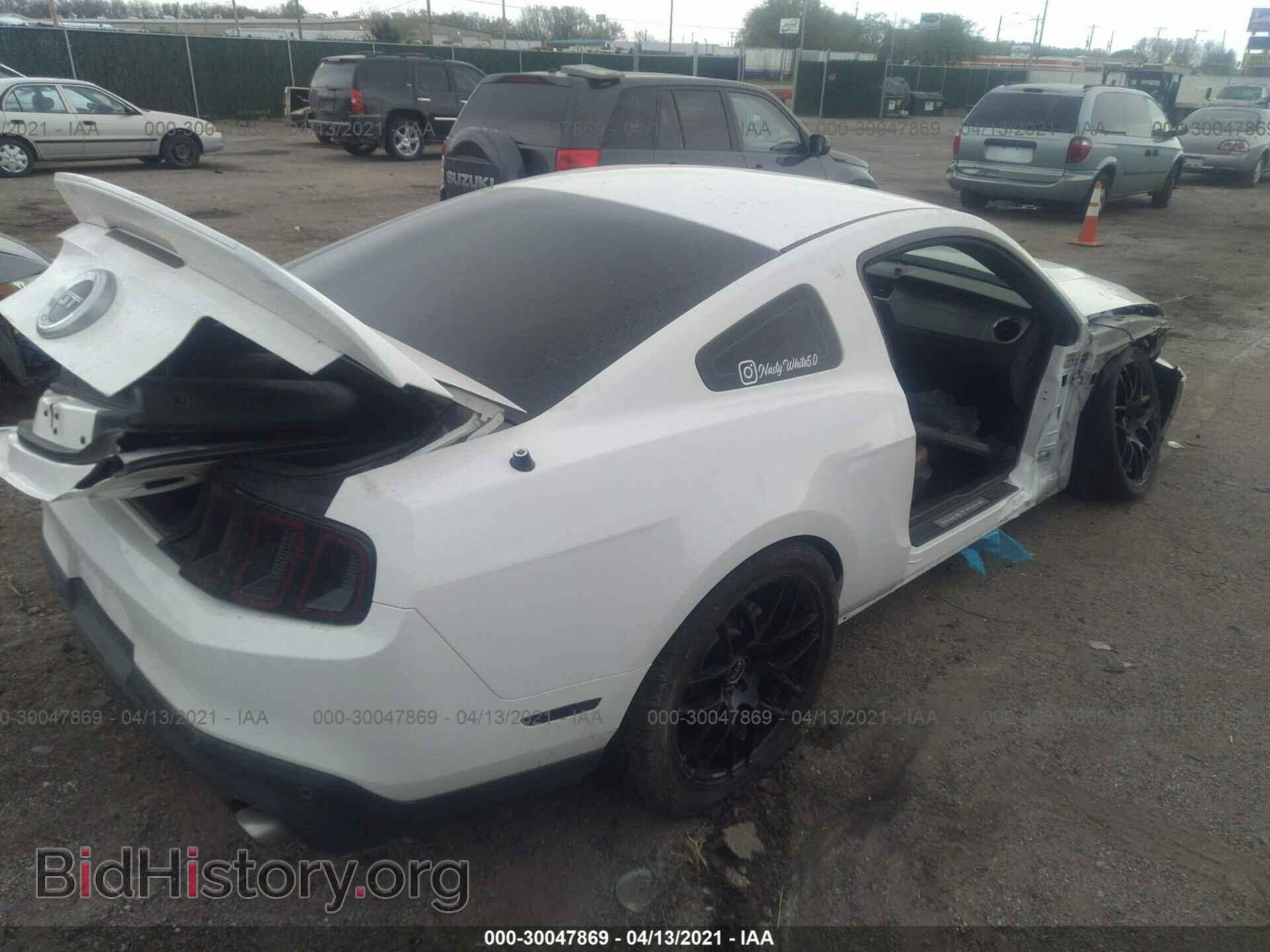 2012 FORD MUSTANG - VIN: 1ZVBP8CF2C5206749 - Фото 4