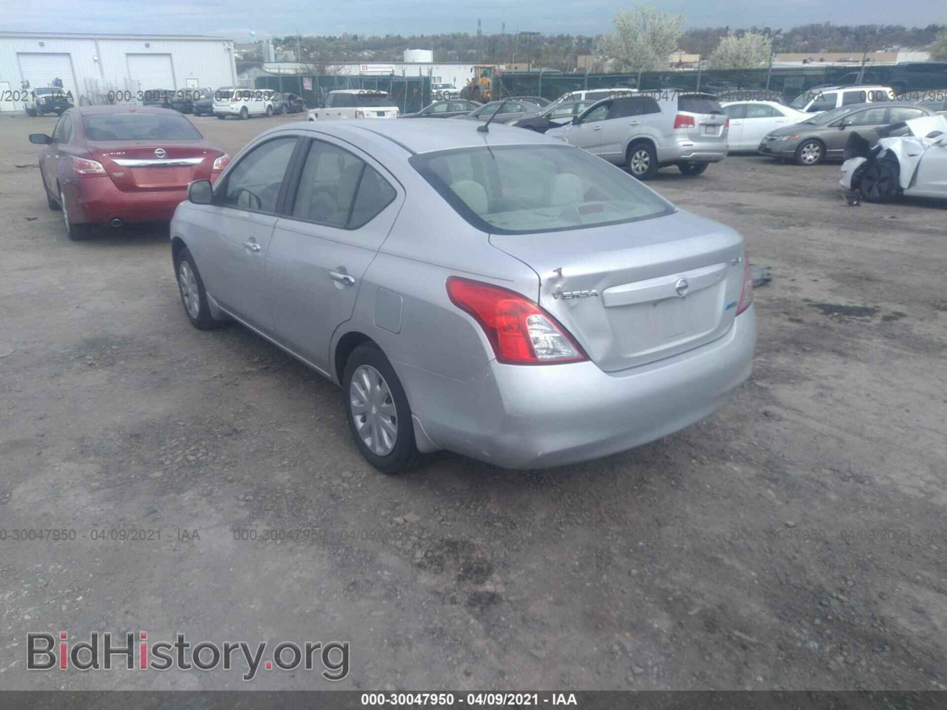2012 NISSAN VERSA - VIN: 3N1CN7AP3CL928673 - Фото 3